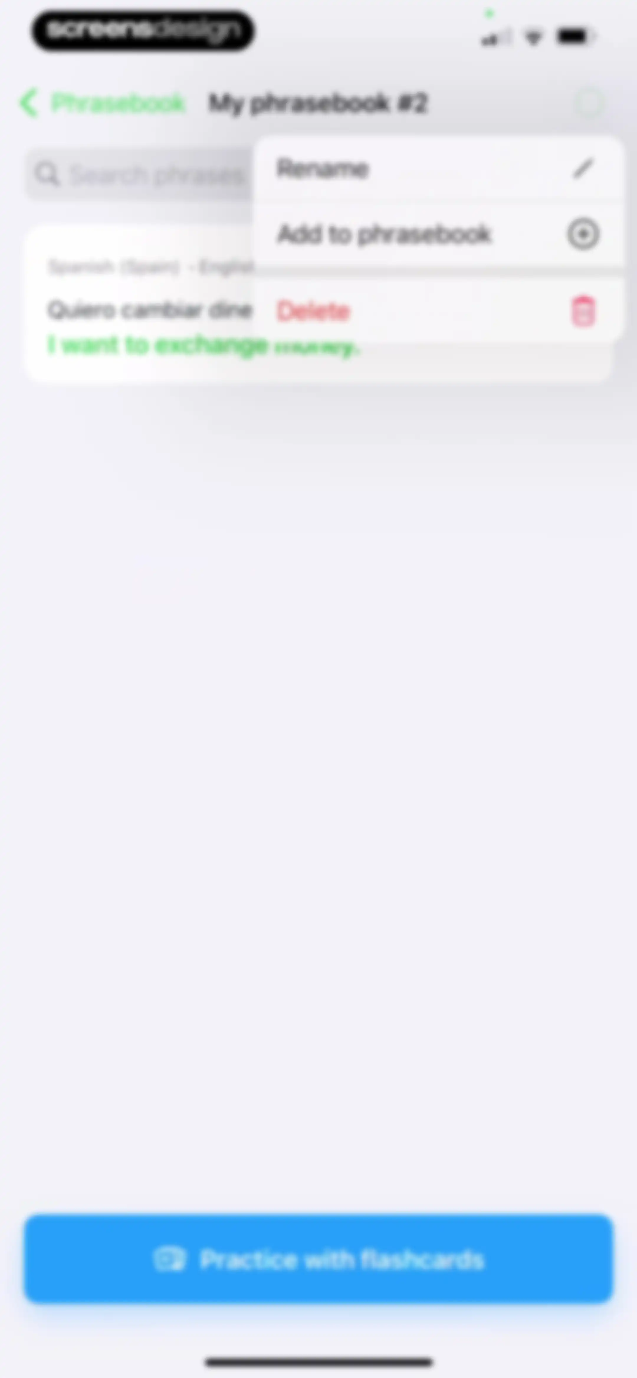 iTranslate Translator screen 87