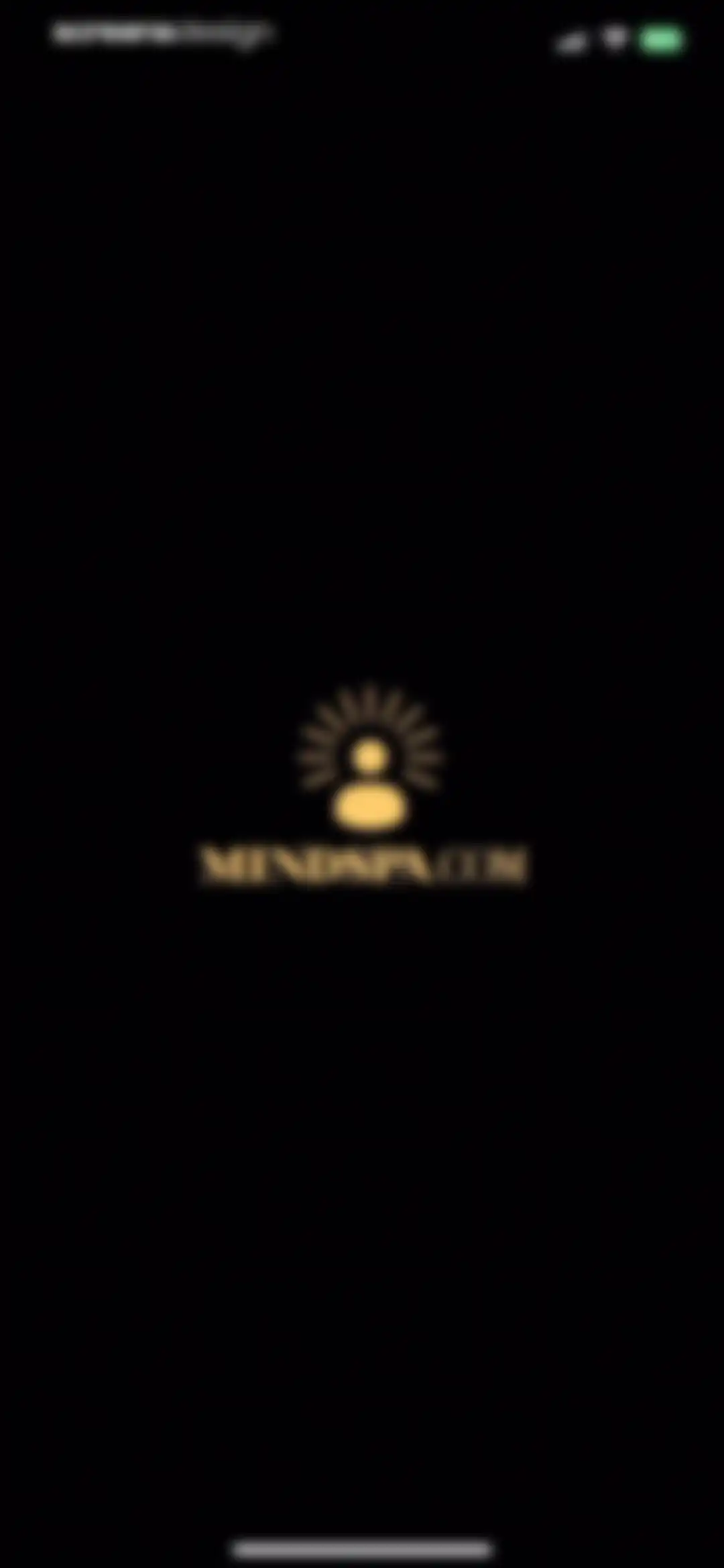 MindSpa.com Sound Therapy screen 1