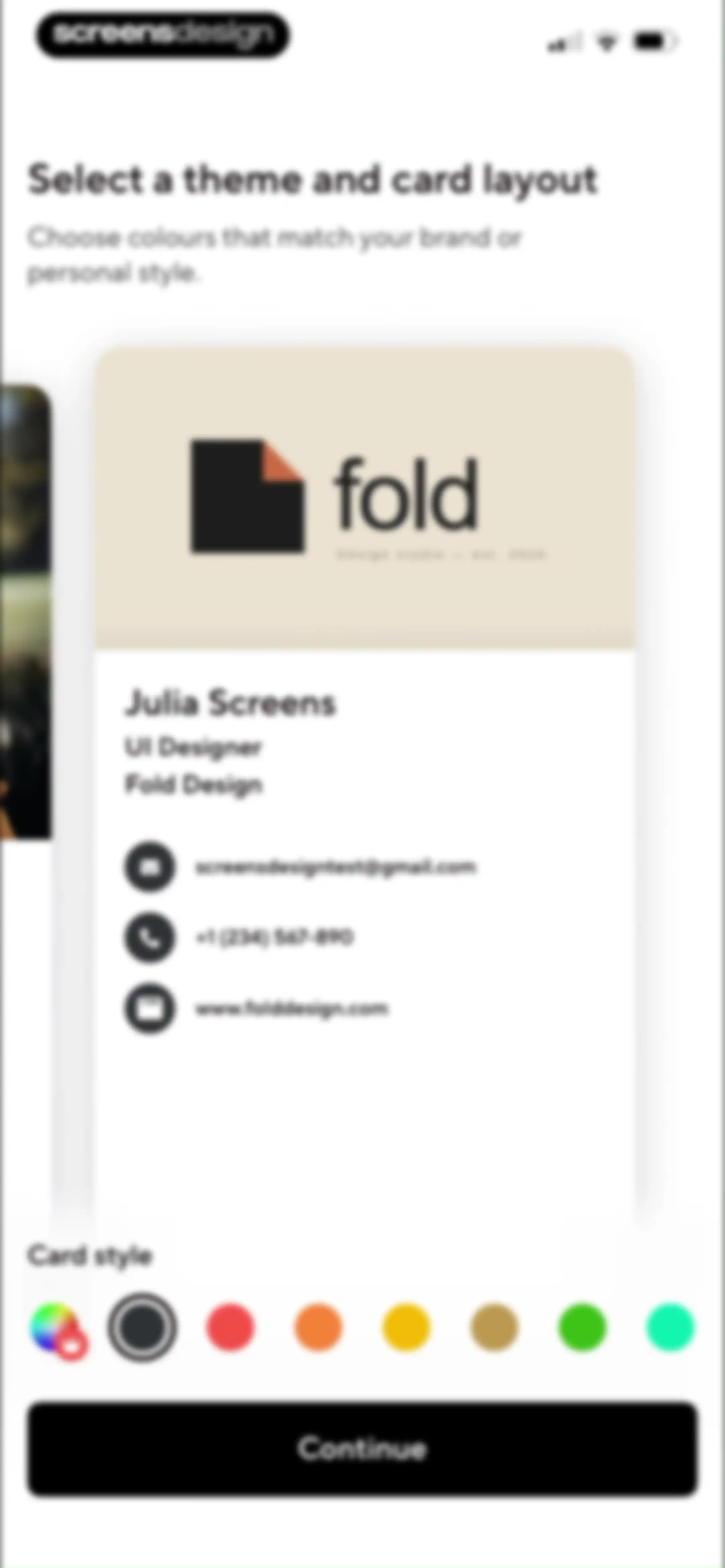Blinq: Digital Business Card screen 17