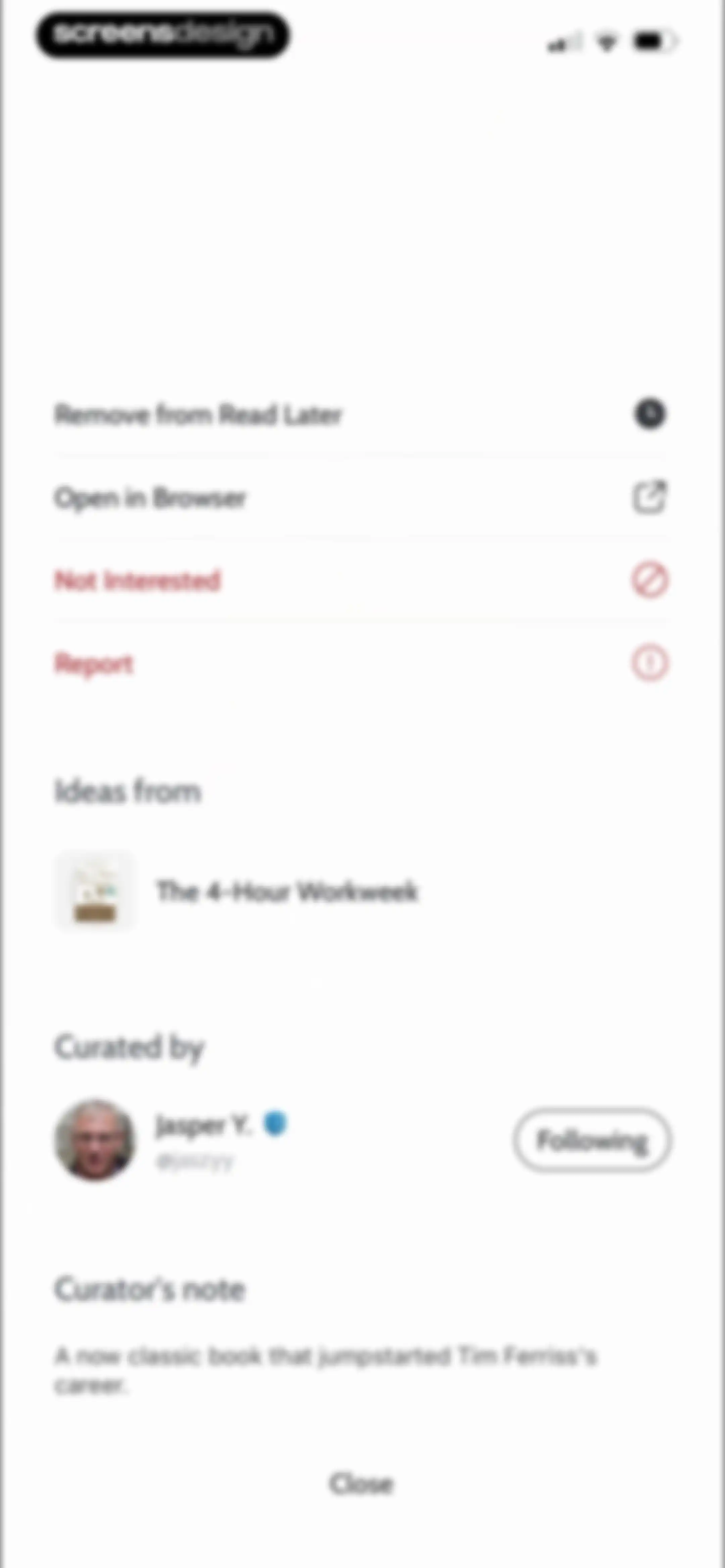 Deepstash: Smarter Every Day! screen 105