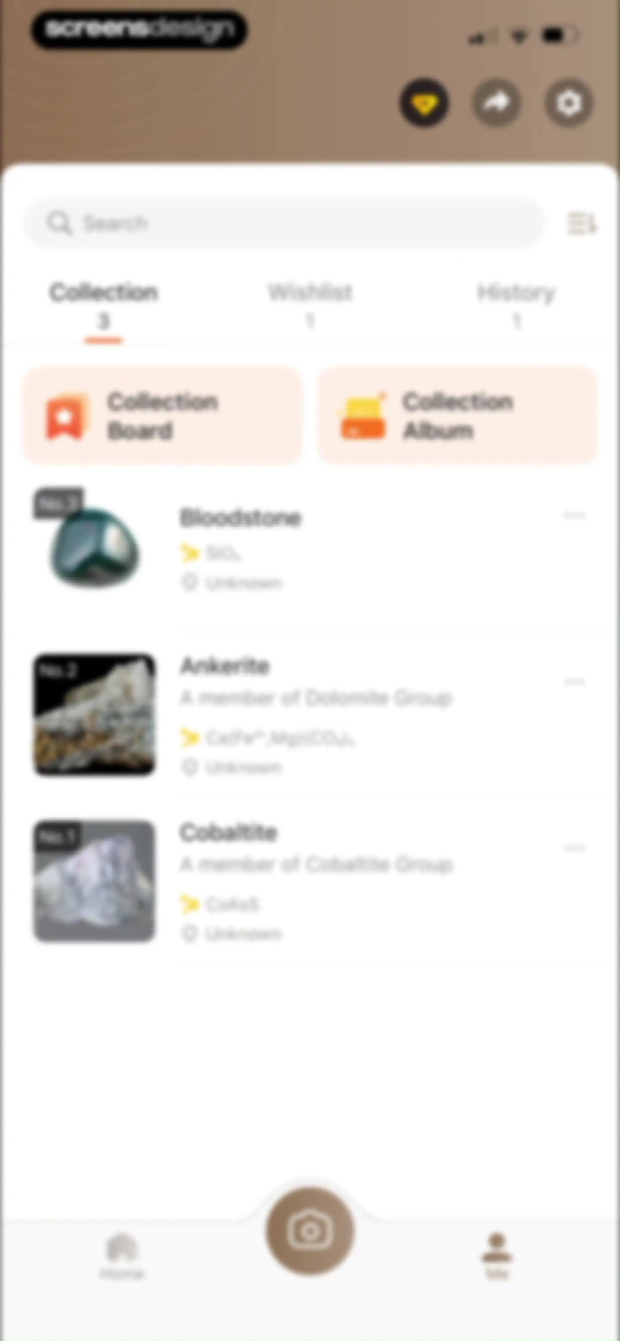 Rock Identifier: Stone ID screen 99