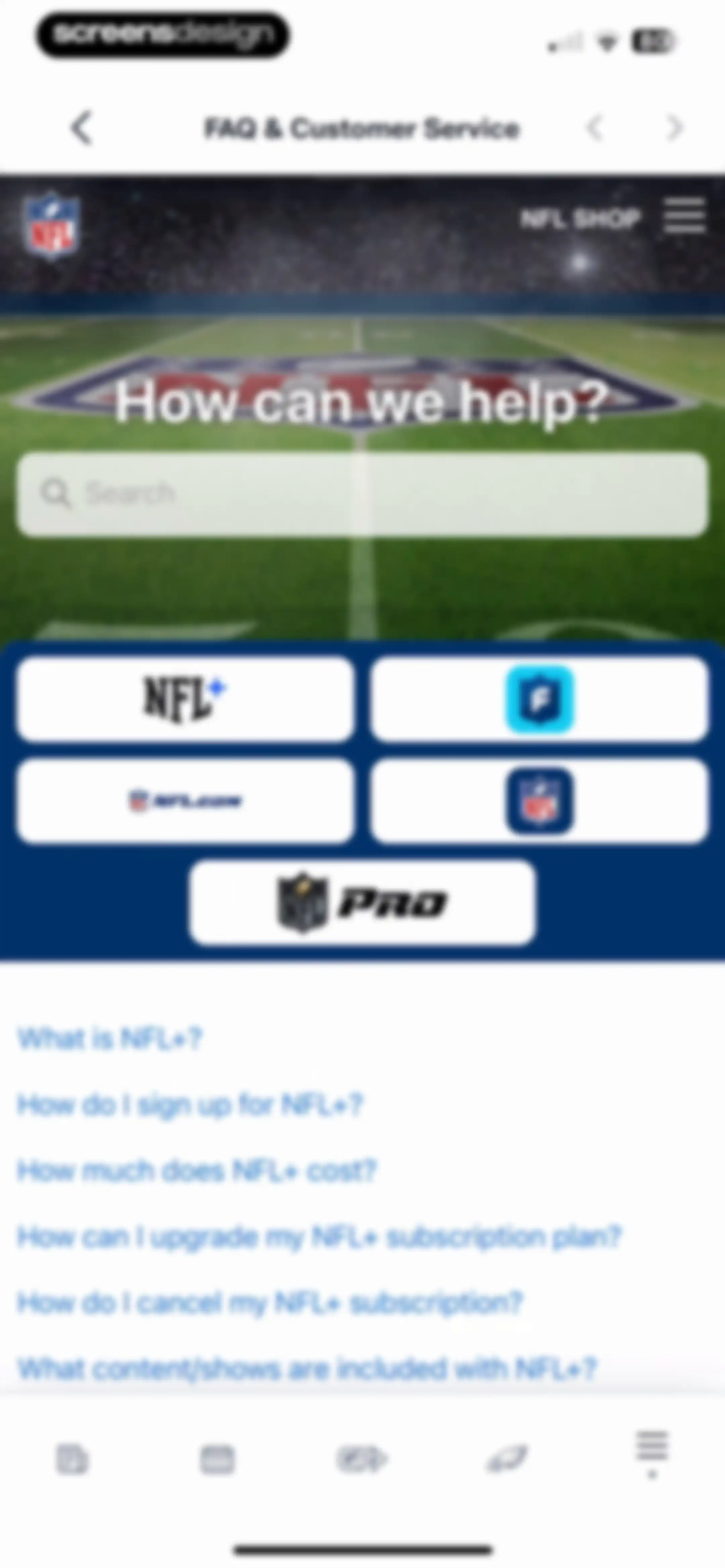 NFL screen 127
