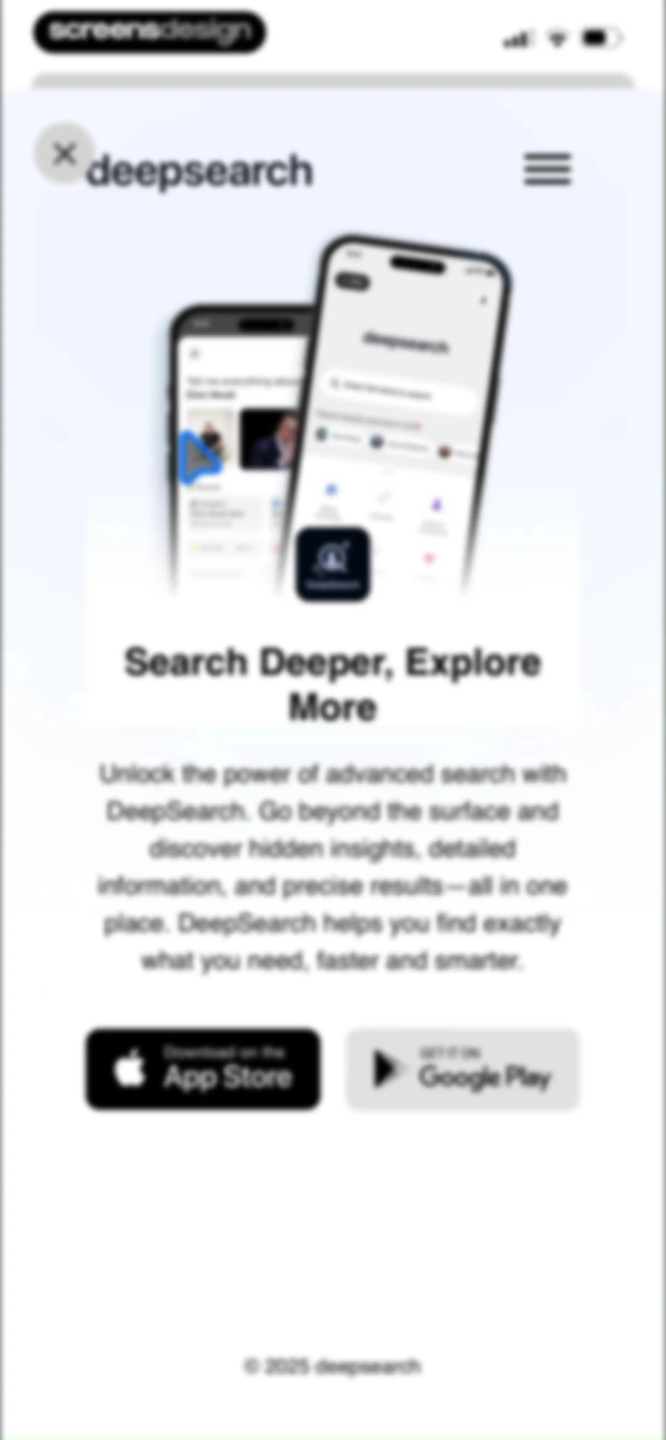 Deepsearch AI Search Assistant screen 28
