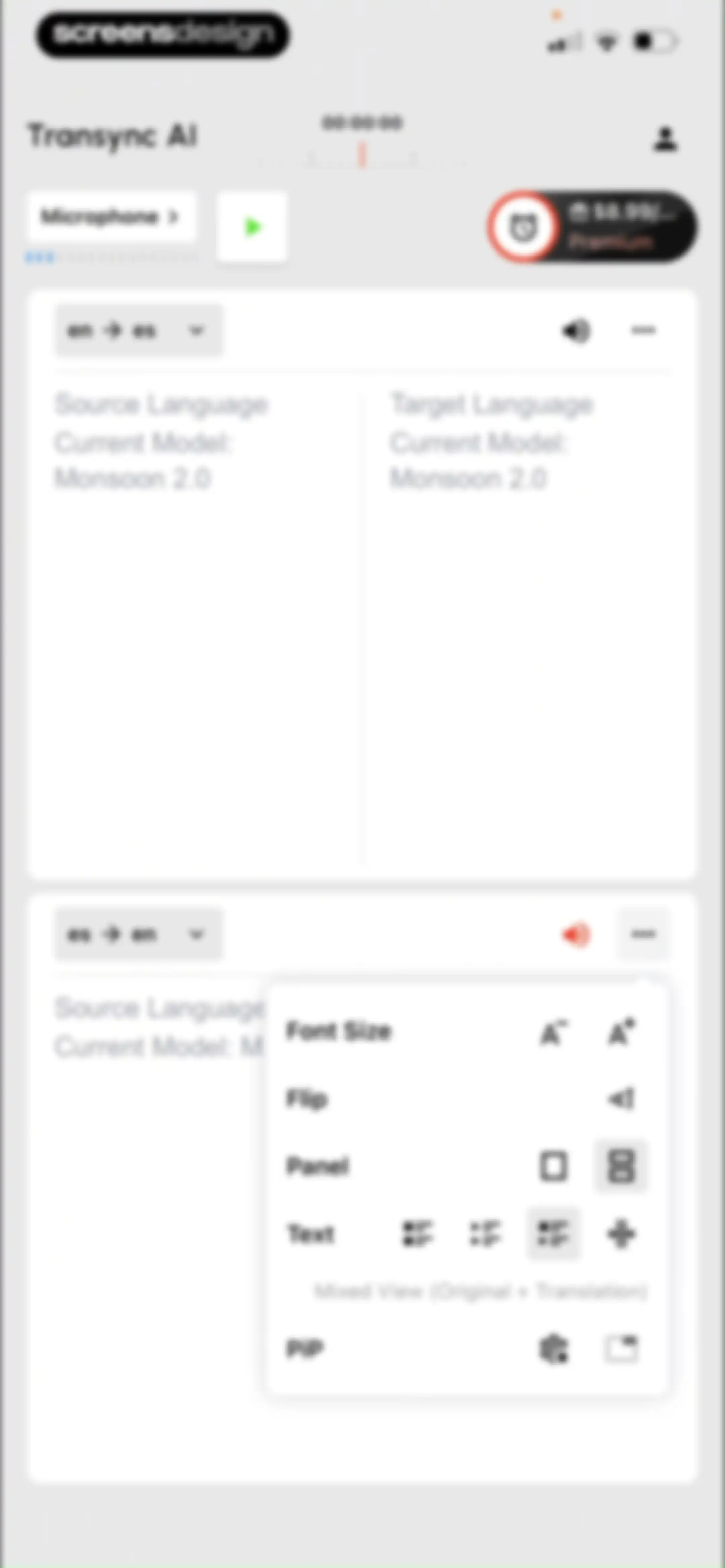 Transync AI - Translator screen 42