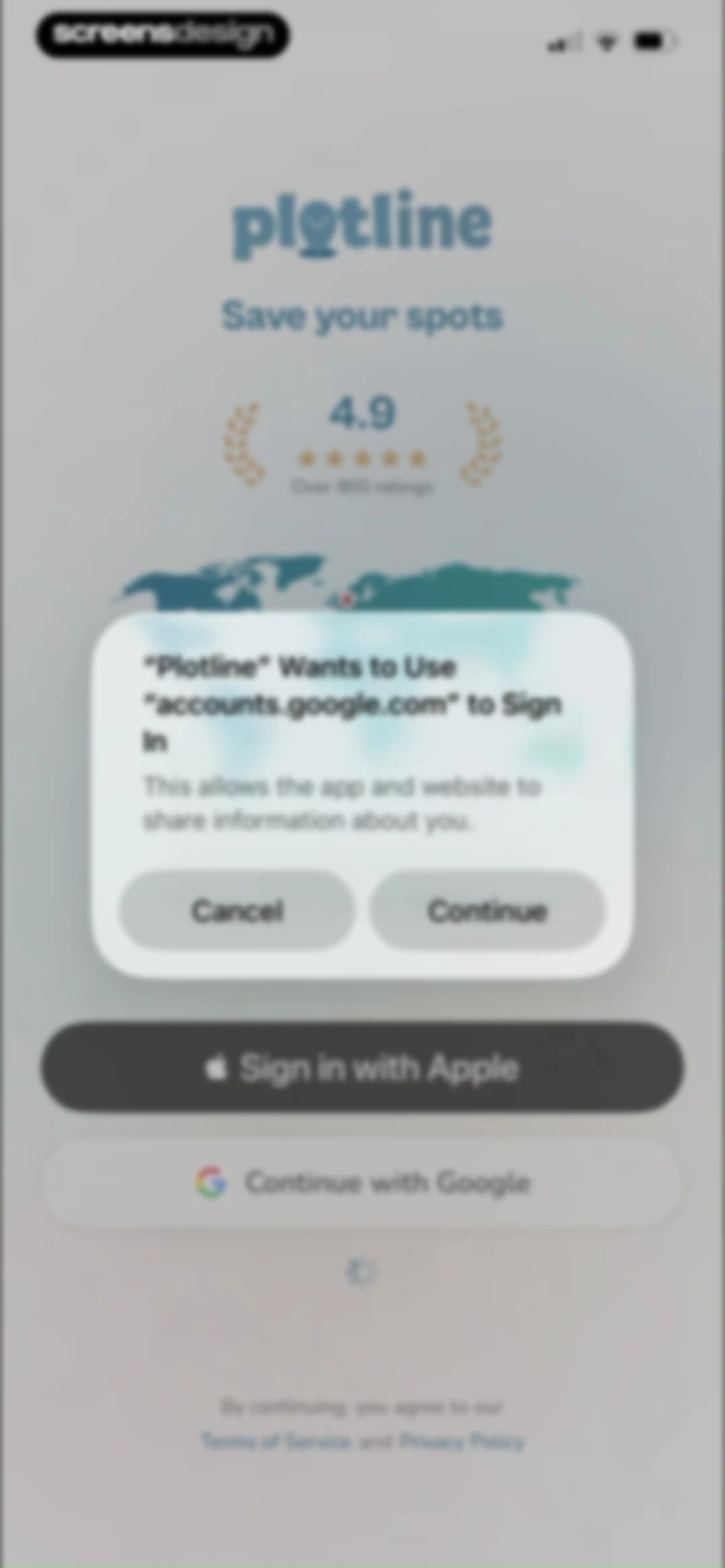 Plotline: Travel Map & Planner screen 21