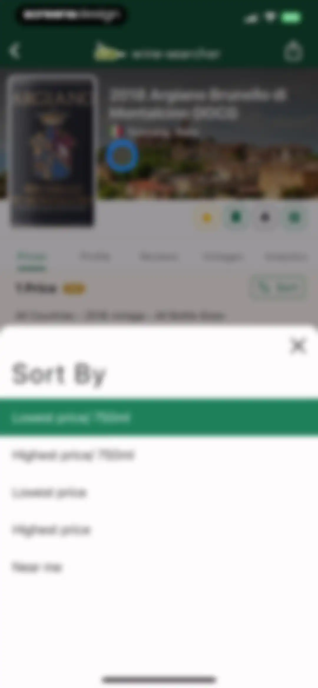 Wine-Searcher screen 38
