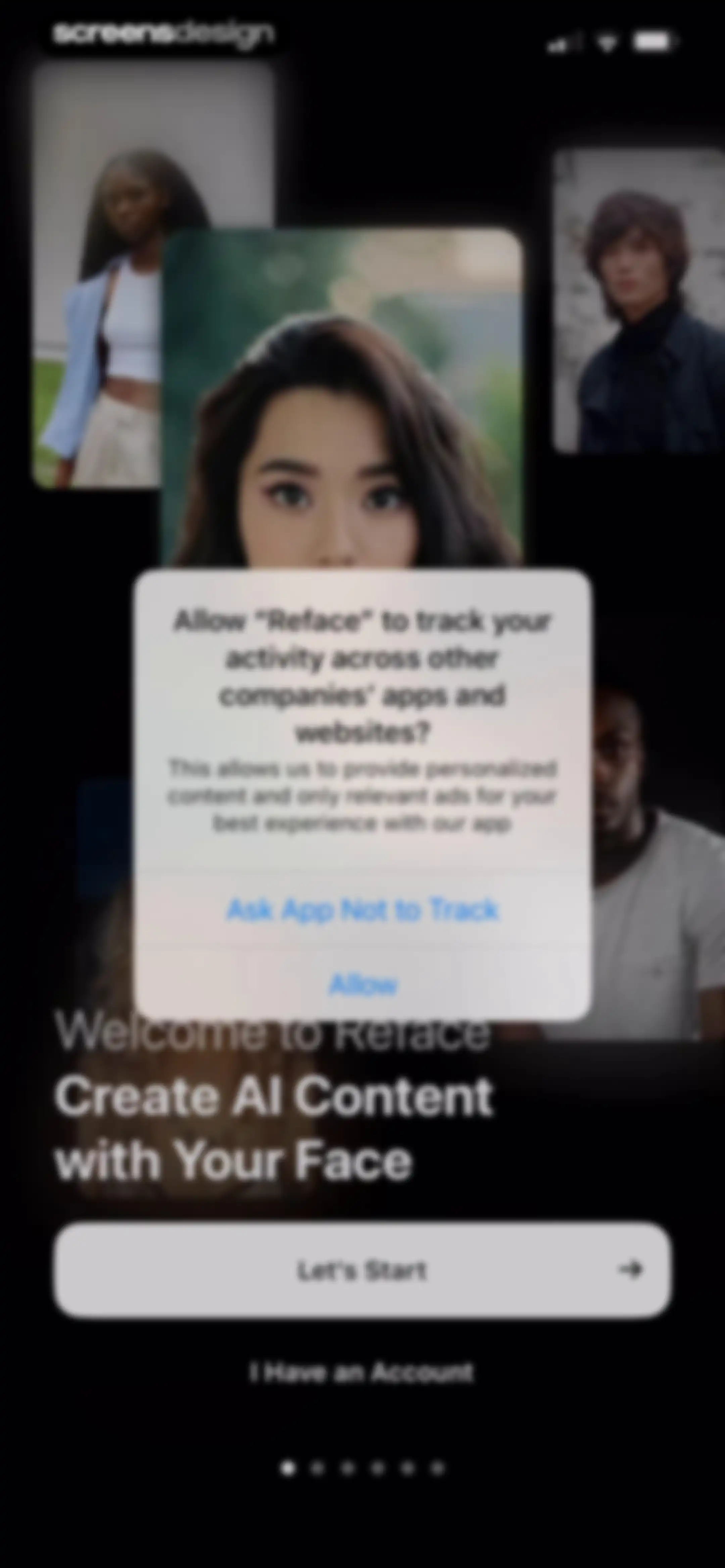 Reface: Face Edit AI Photo App screen 2