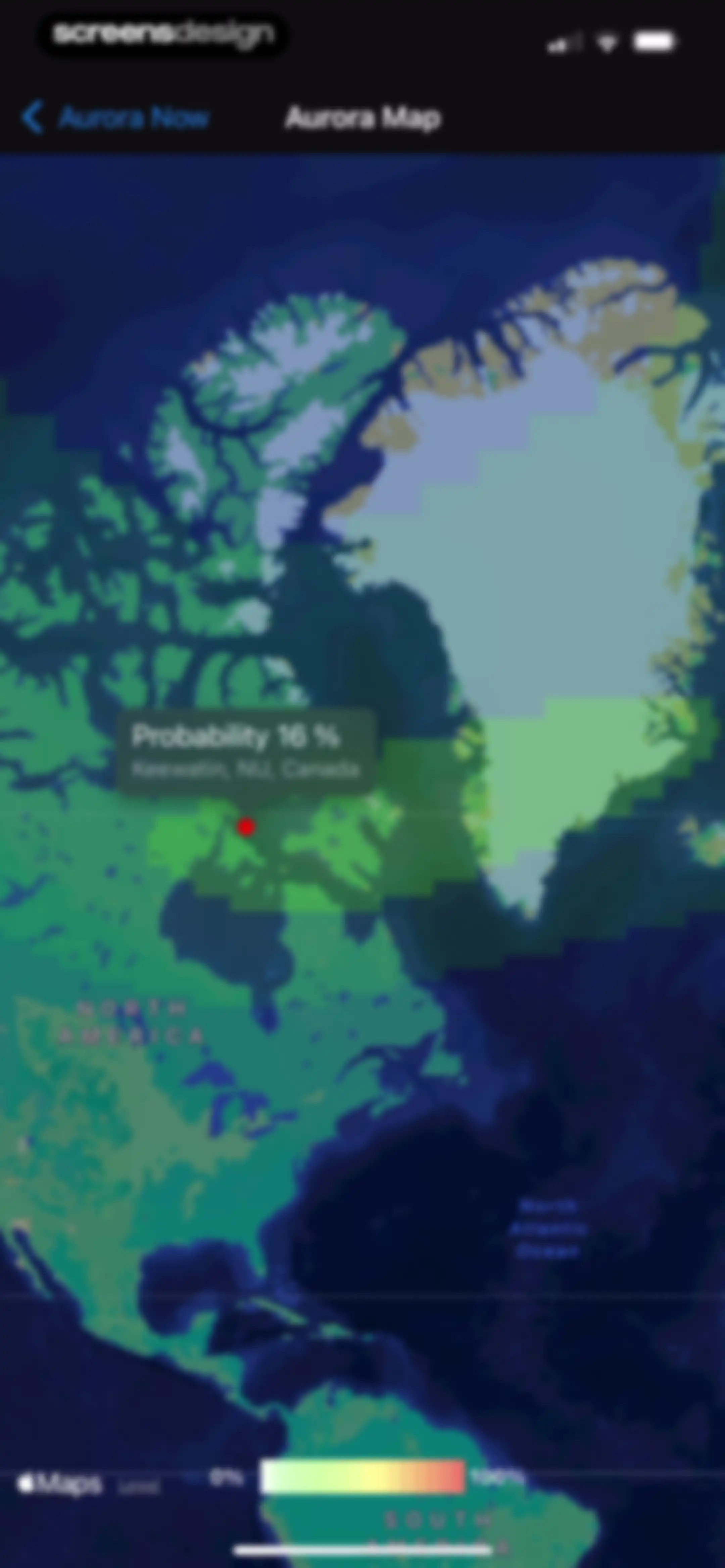 Aurora Forecast. screen 10