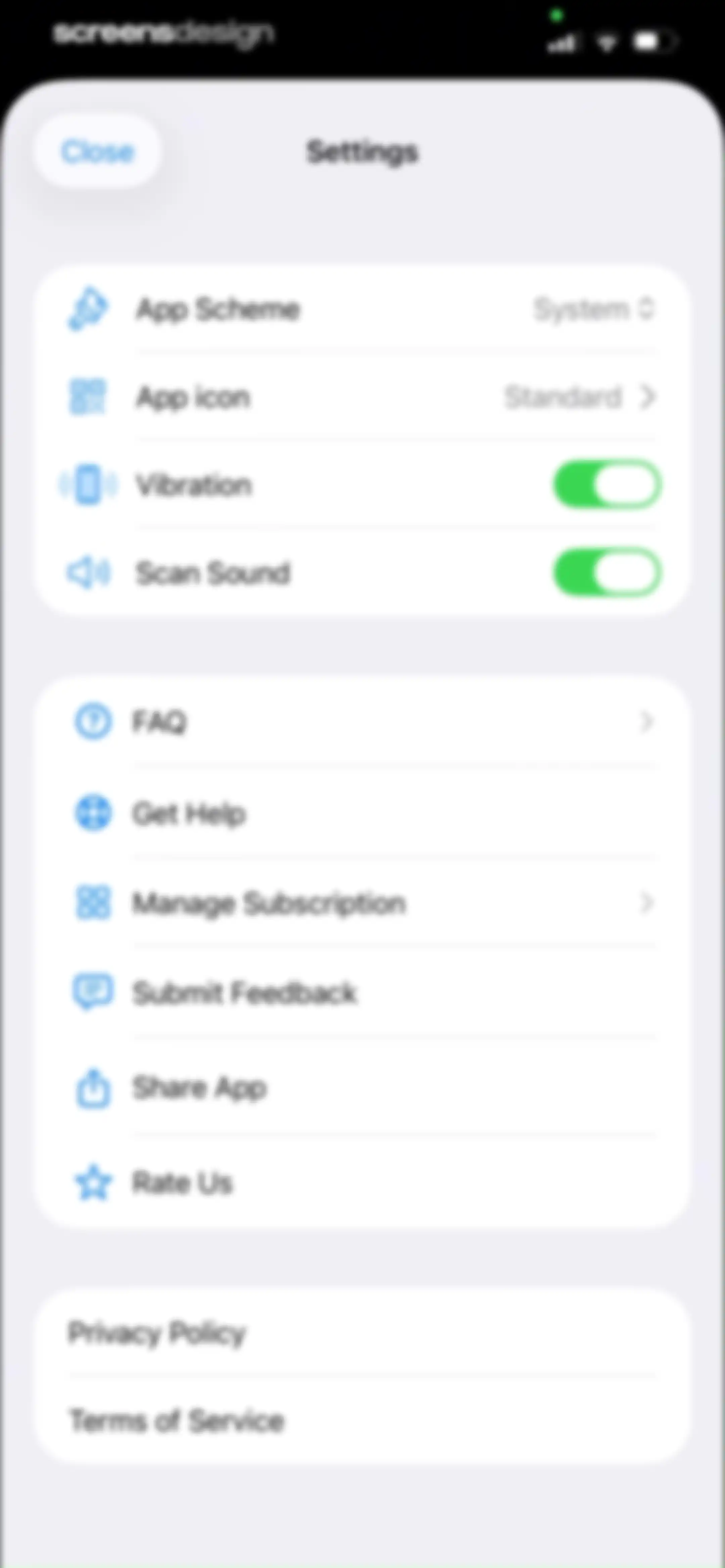 QR Code Reader, Barcode Scan screen 44