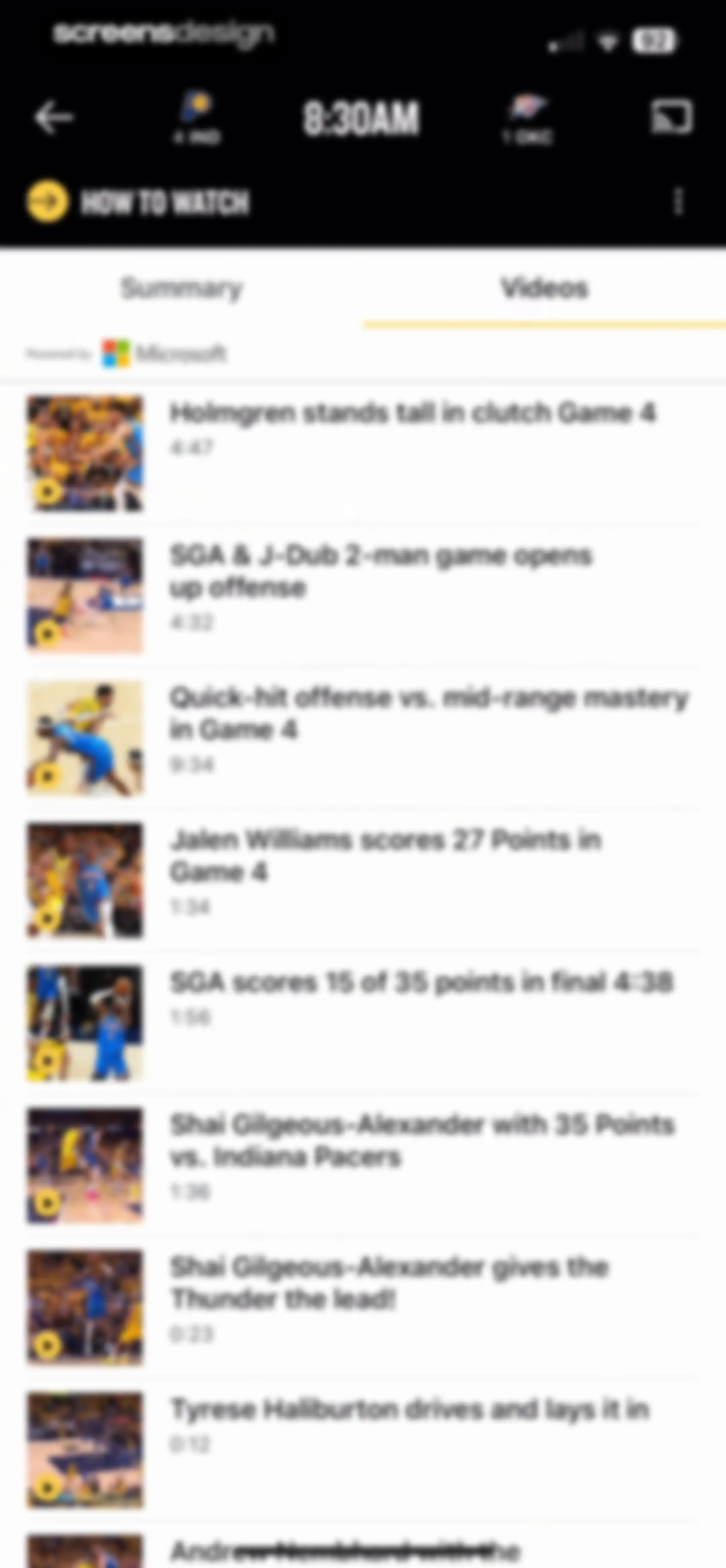 NBA: Live Games & Scores screen 48