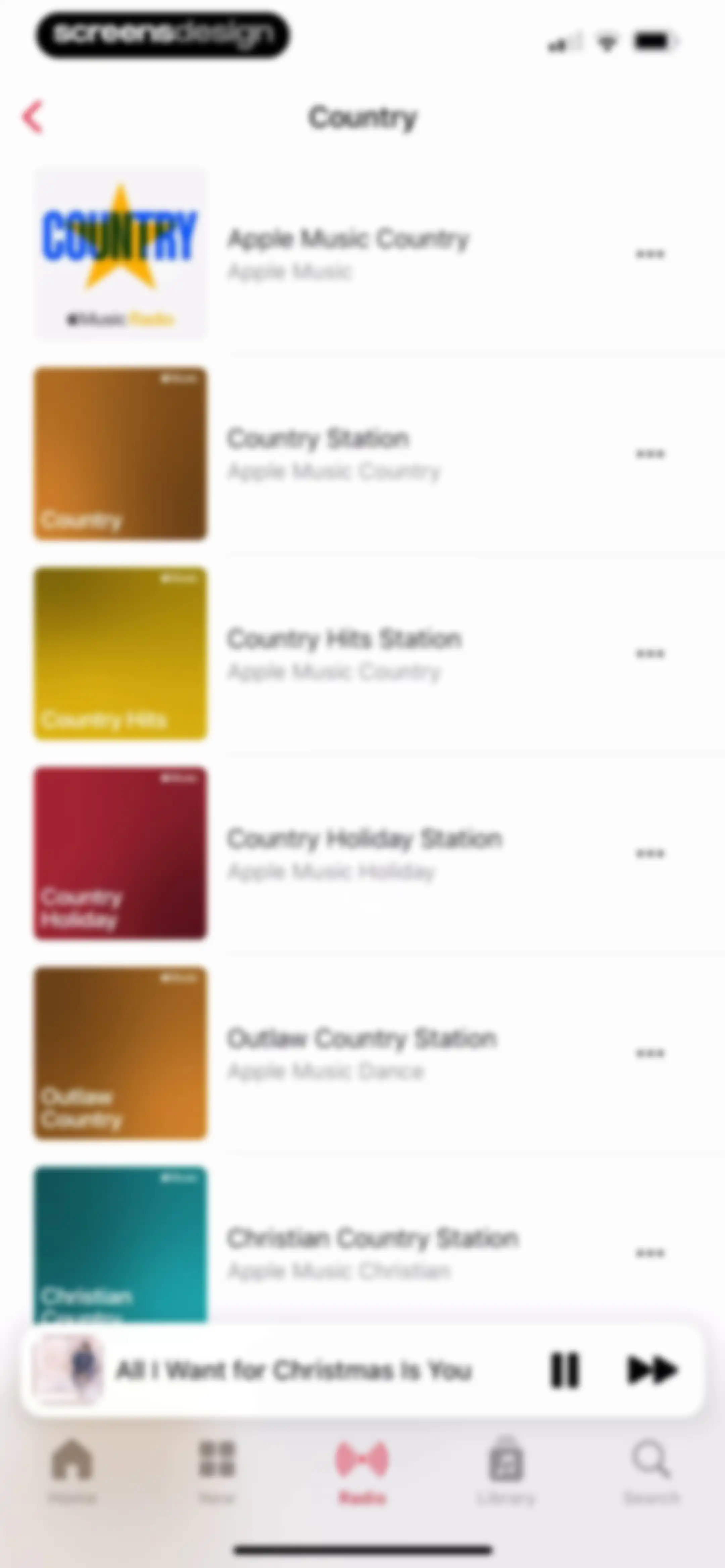 Apple Music screen 89