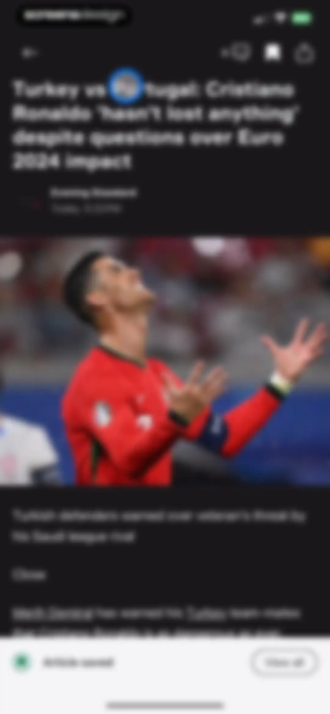 OneFootball Live Soccer scores screen 28