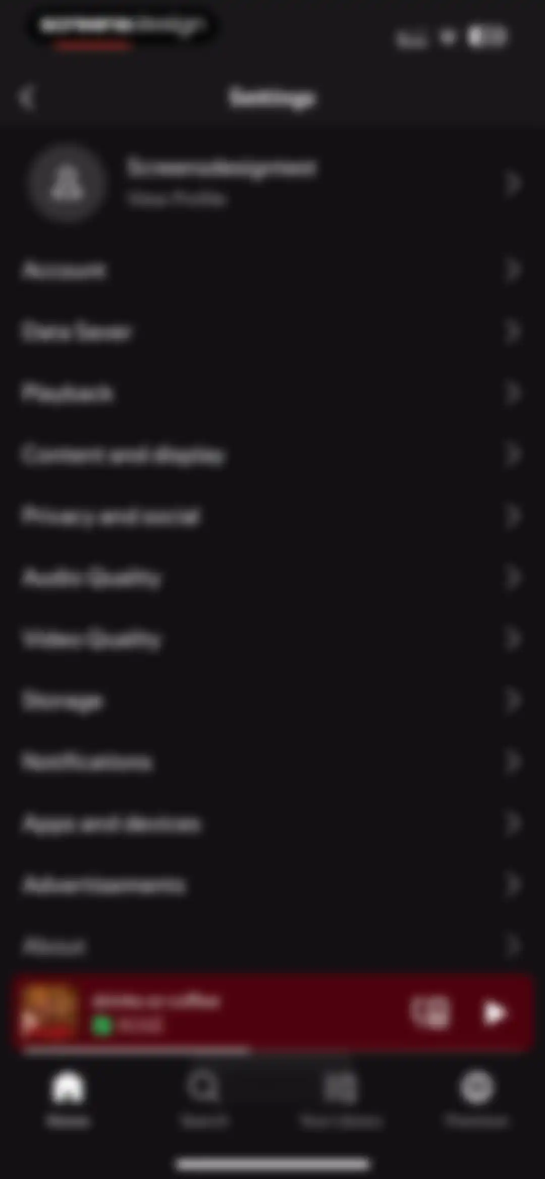 Spotify: Music and Podcasts screen 146