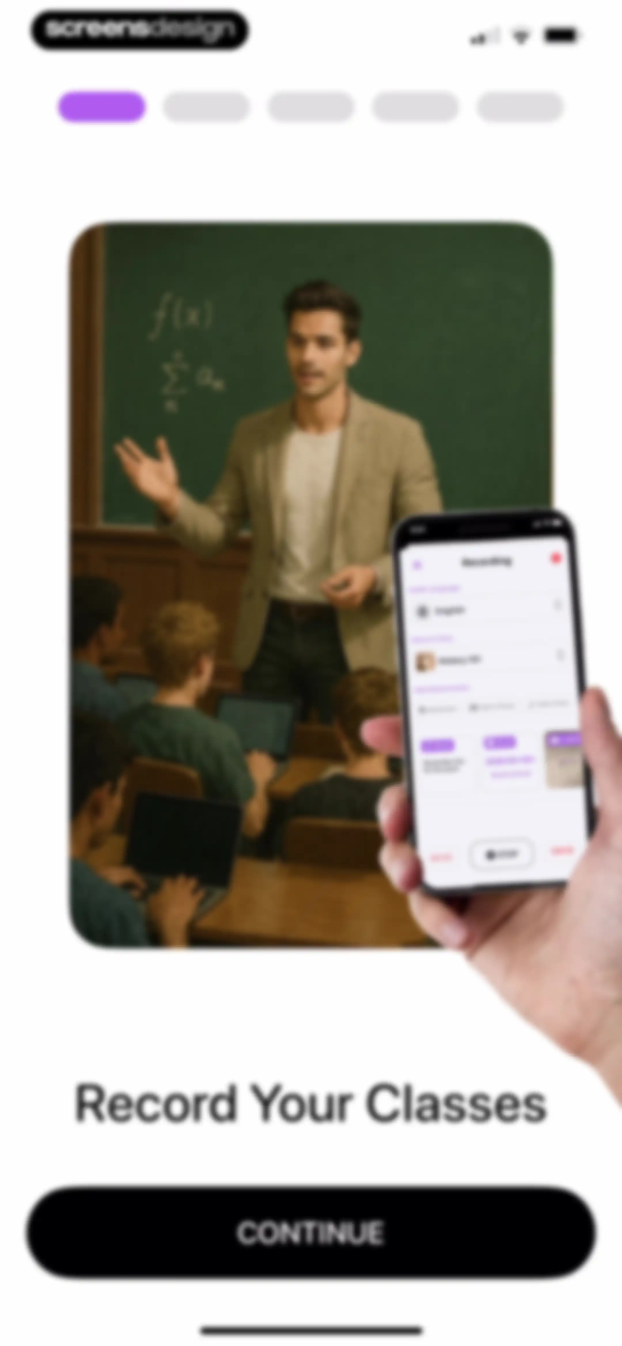 TLDL: AI Lecture Note Taker screen 2