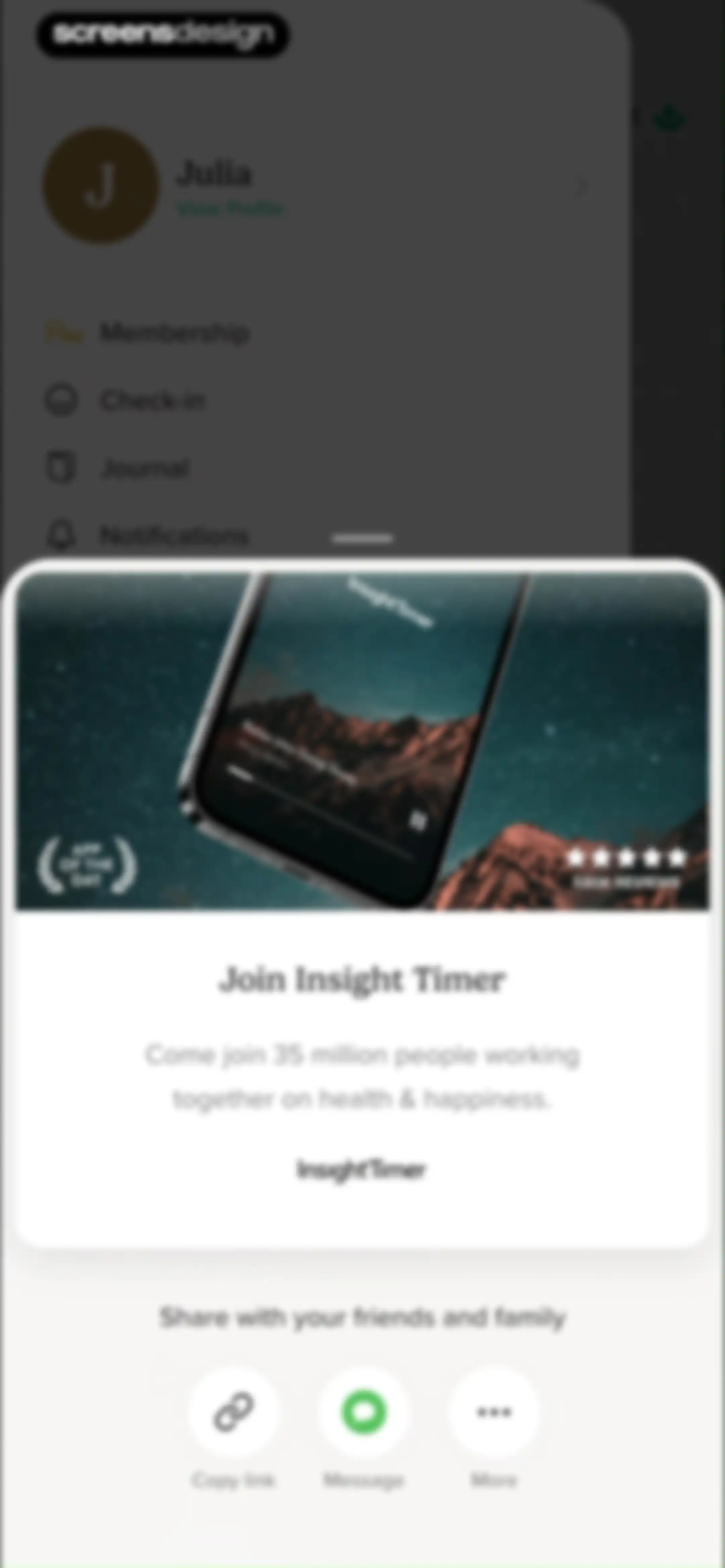 Insight Timer: Meditate, Sleep screen 237