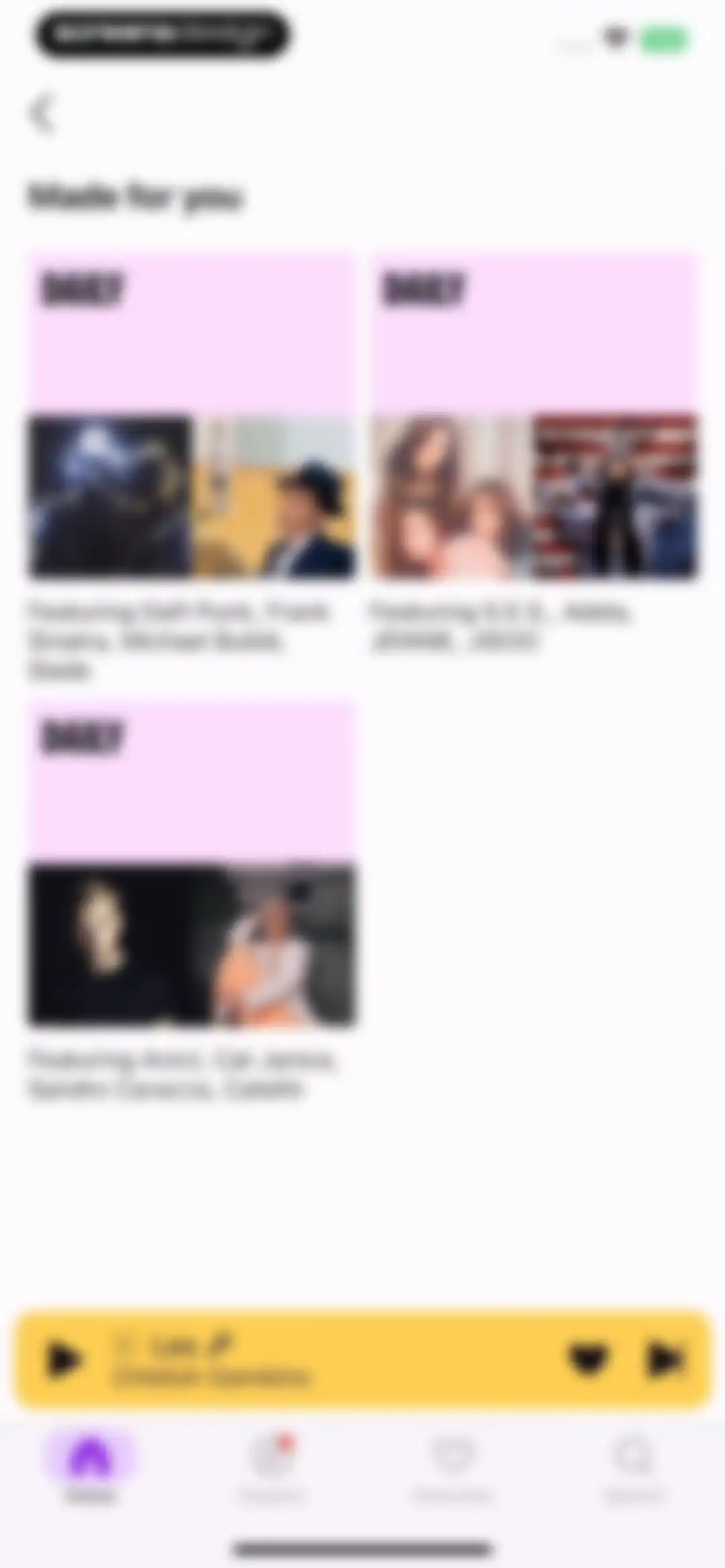 Deezer: Music Player, Podcast screen 62