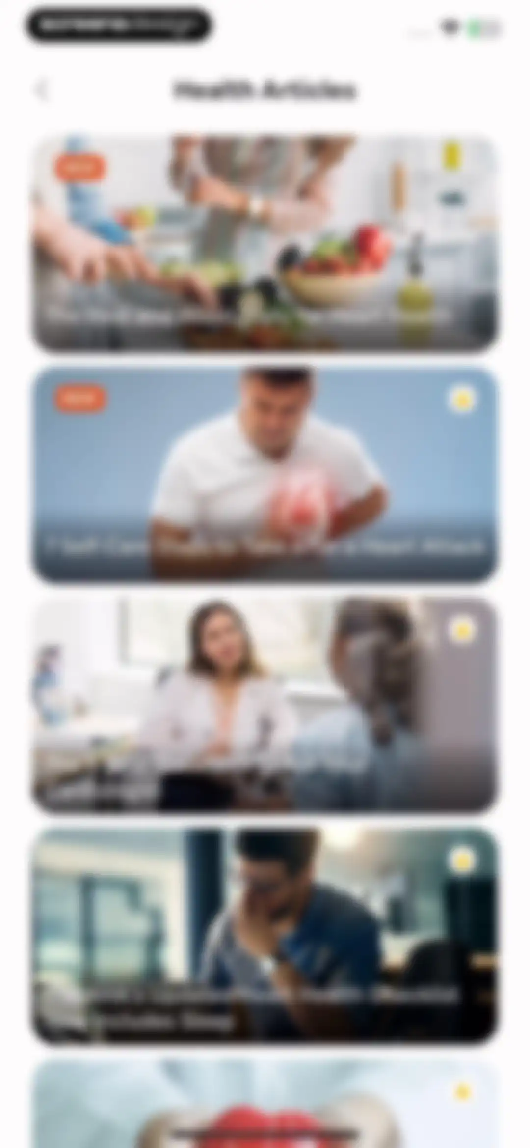 Wellbeing: Mental&Heart Health screen 29