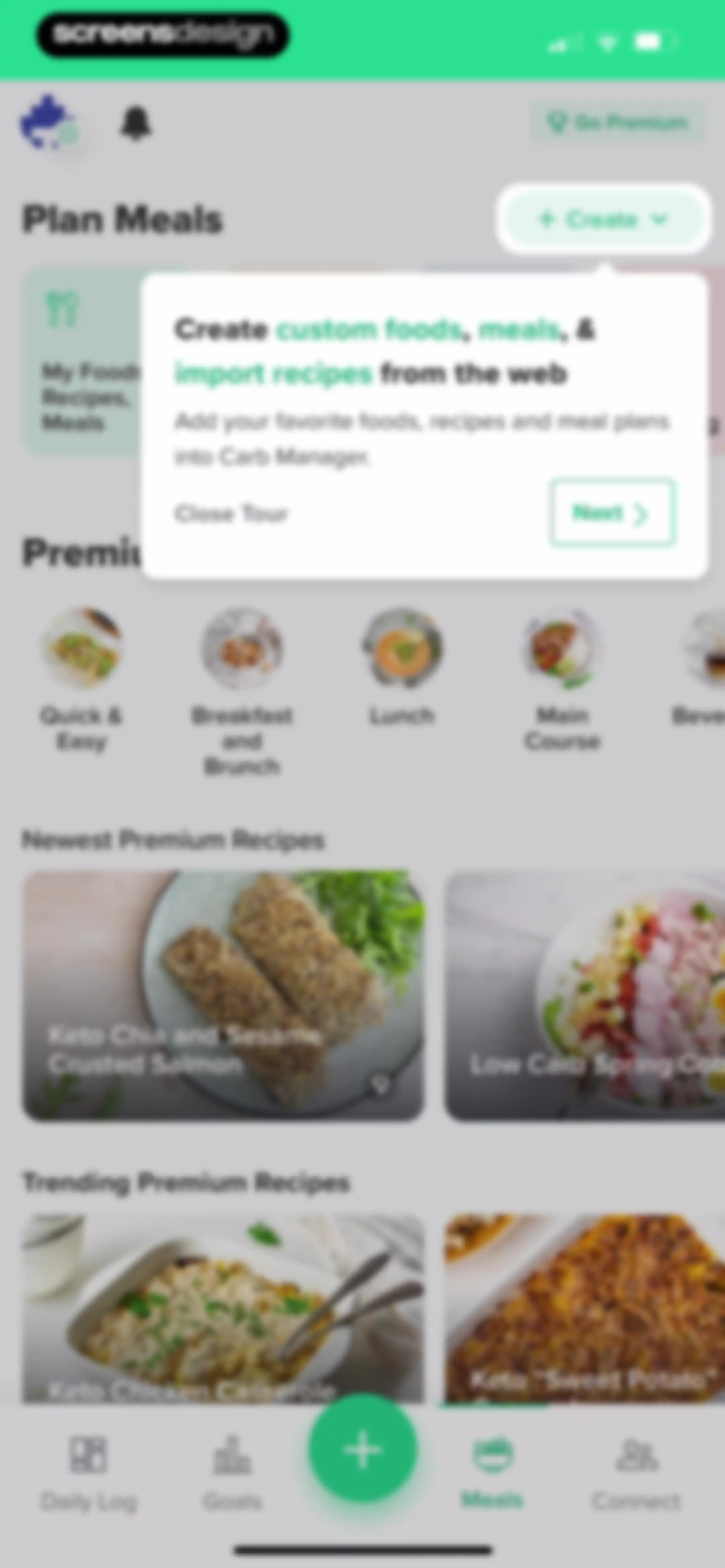 Carb Manager: Keto & Macro Log screen 215