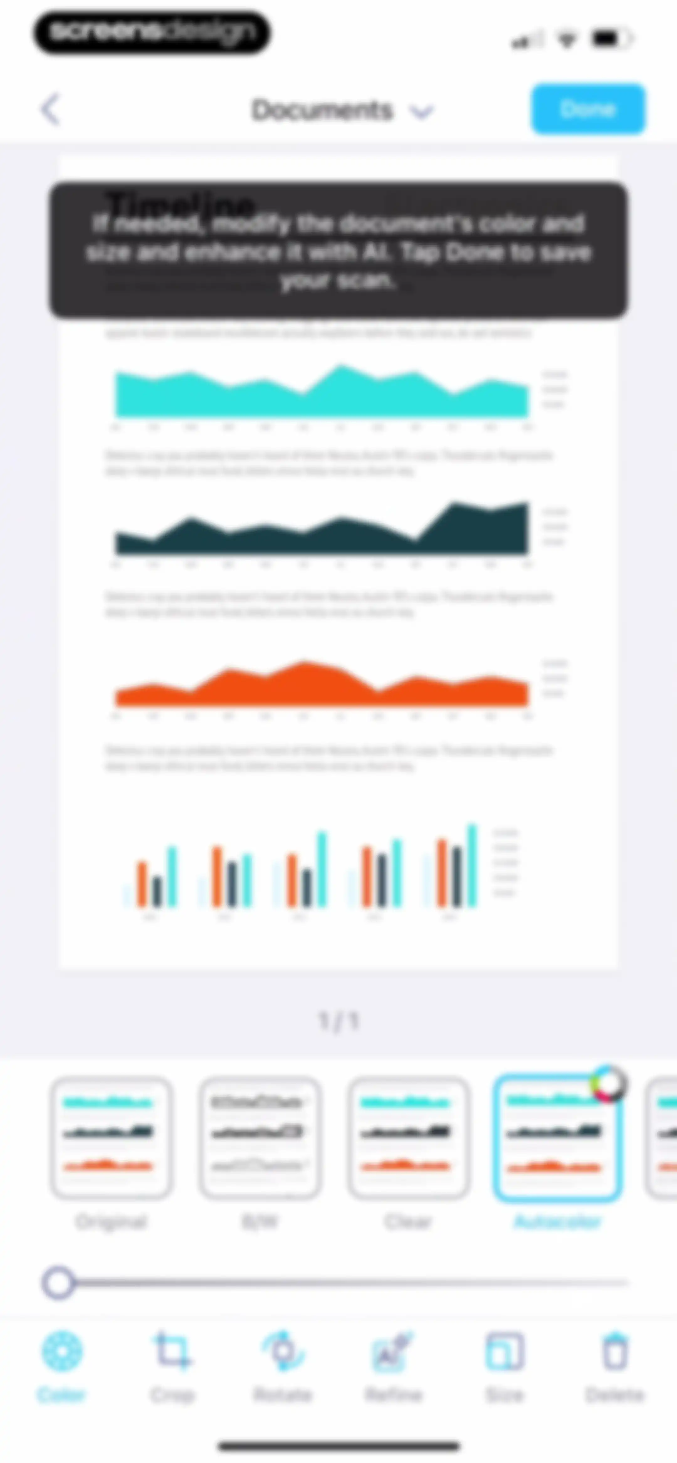 iScanner: PDF Document Scanner screen 25