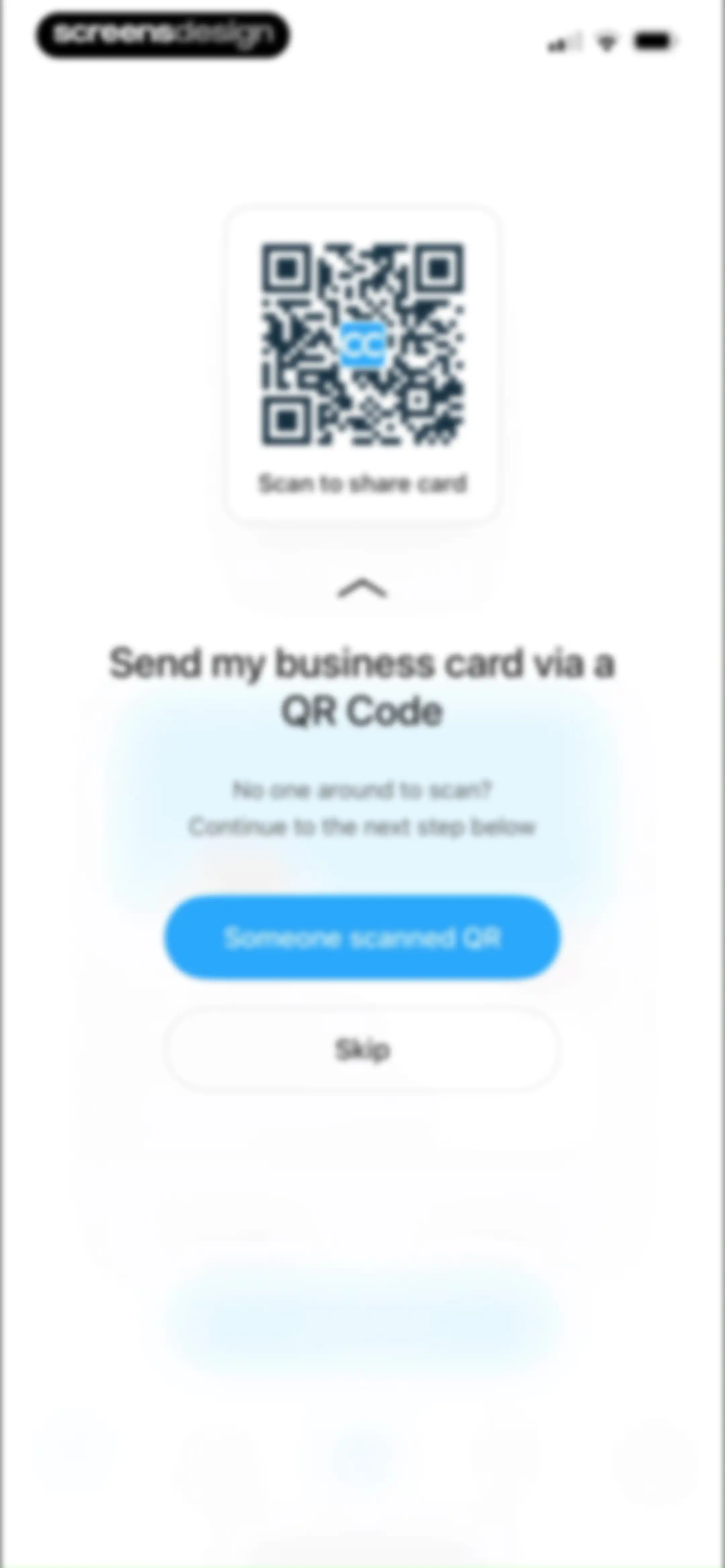 CamCard AI Business Assistant screen 34
