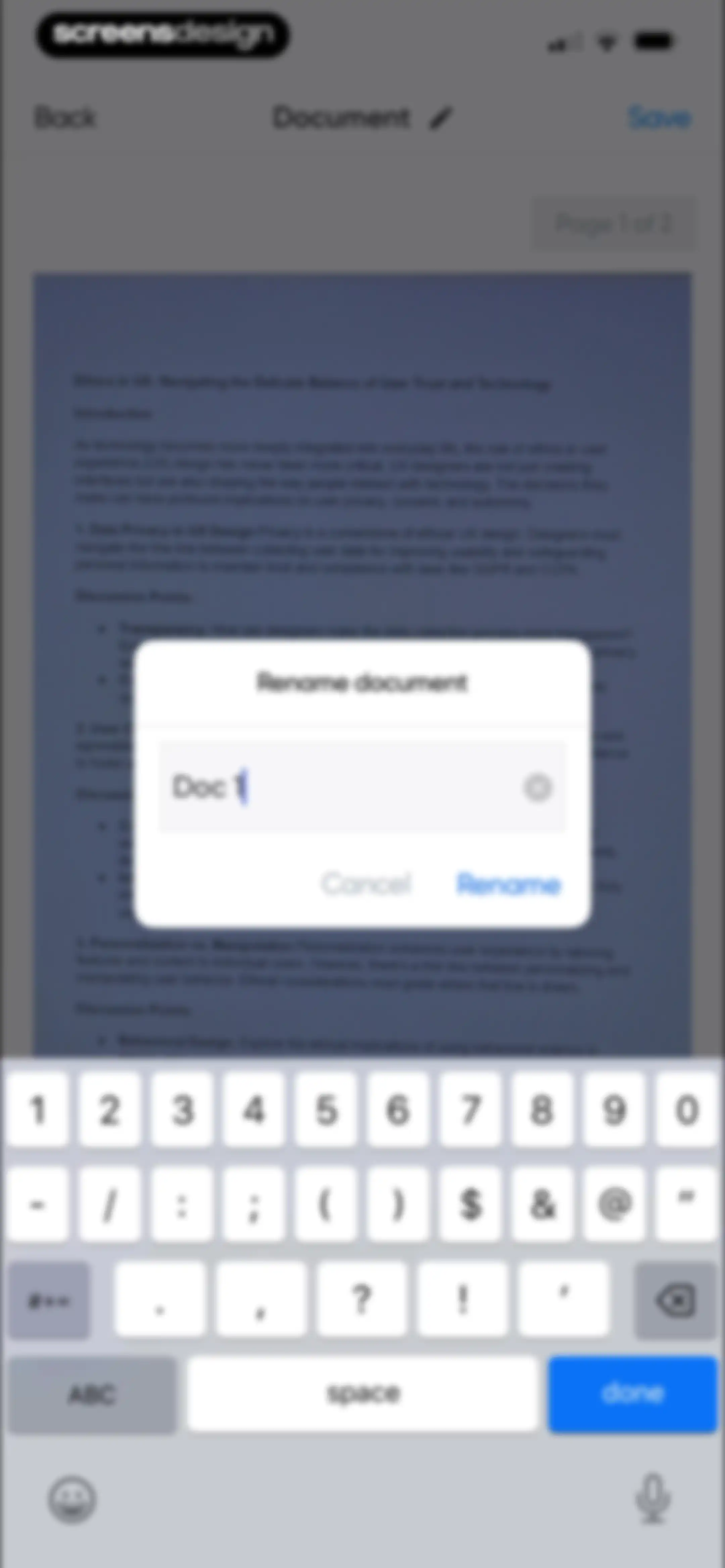 Scanner – Scan PDF & Document screen 18
