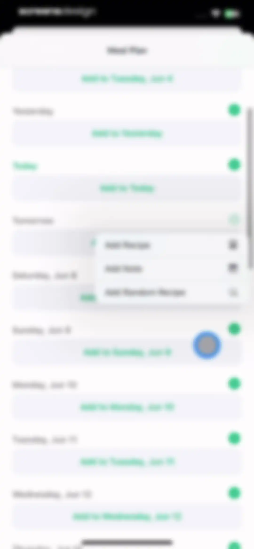 Pestle: Recipe Manager screen 17