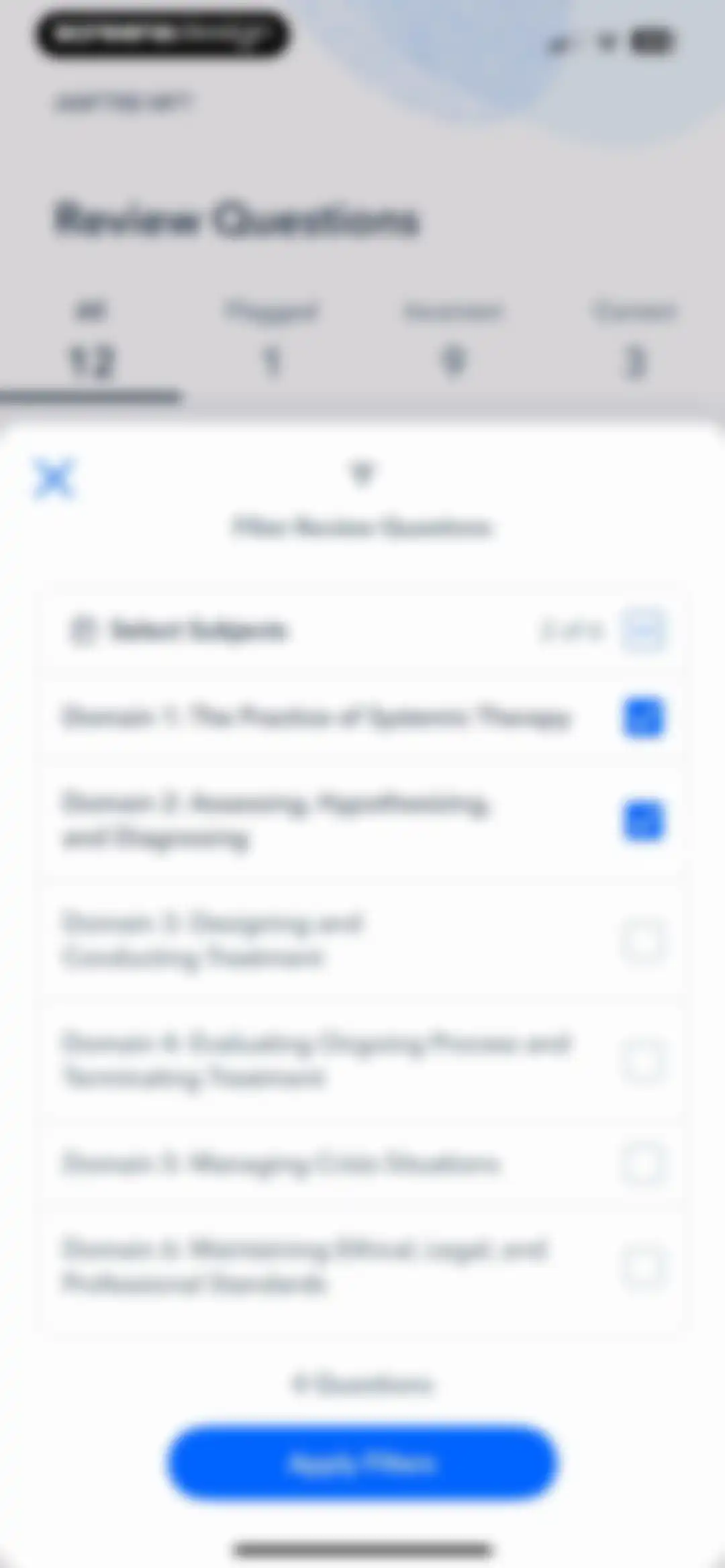 Pocket Prep Behavioral Health screen 40