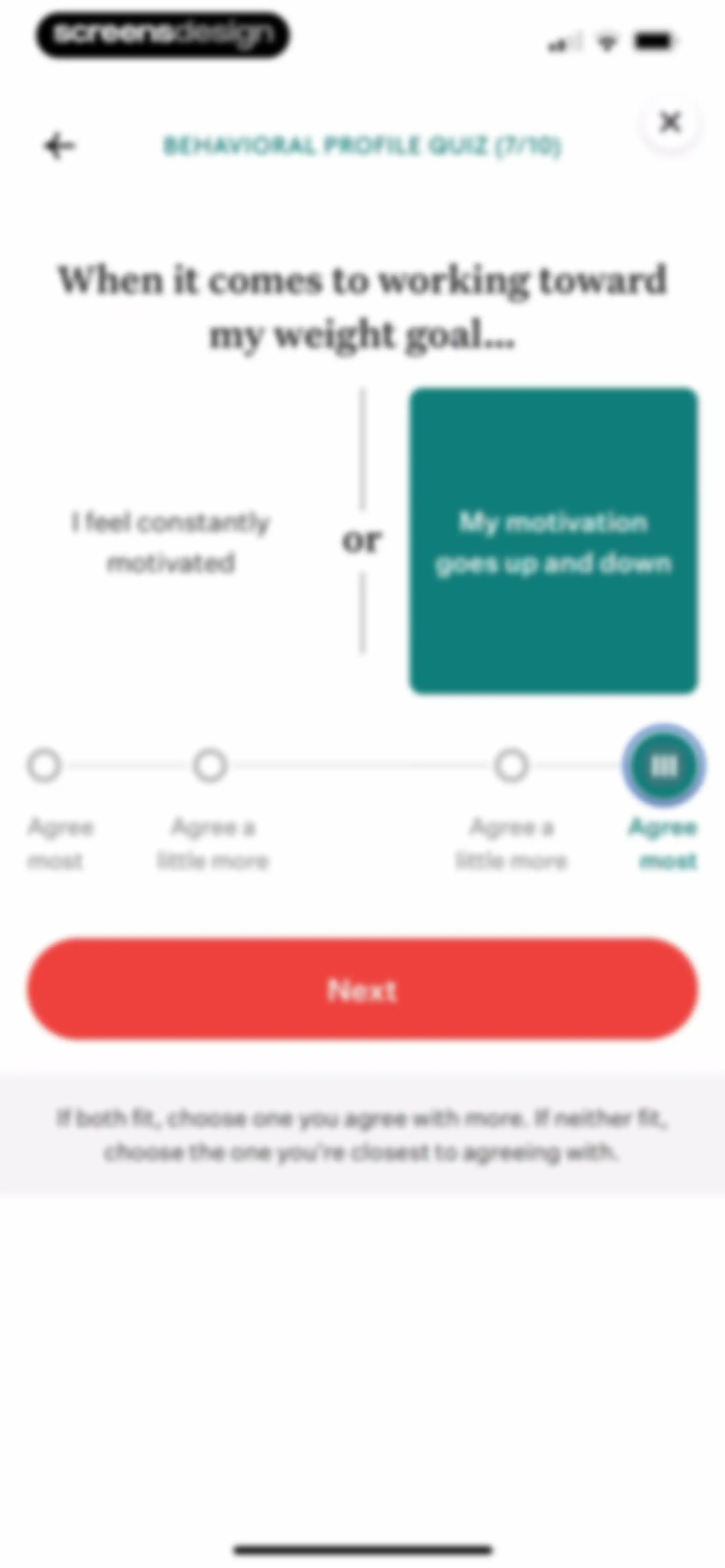 Noom Weight Loss, Food Tracker screen 45