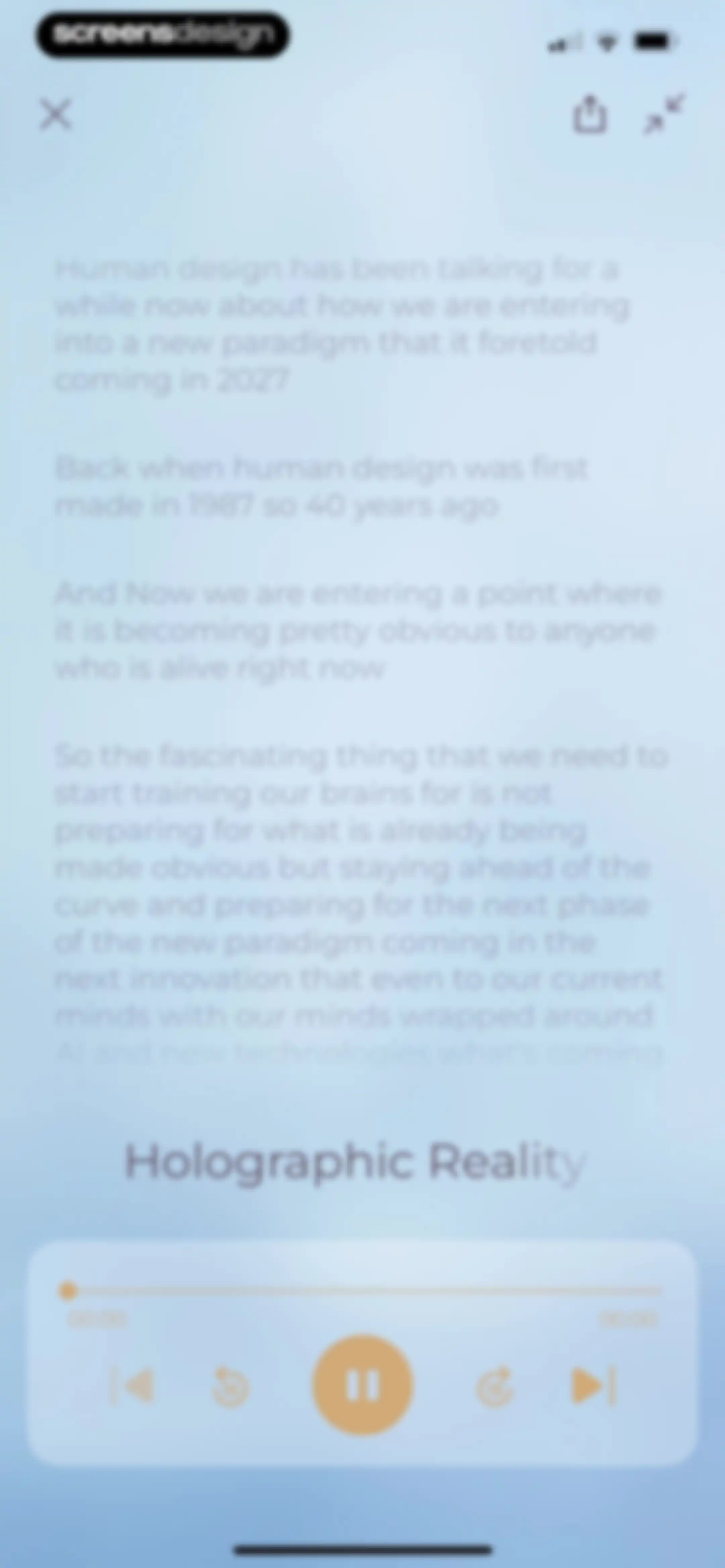 Align: The Human Design App screen 36