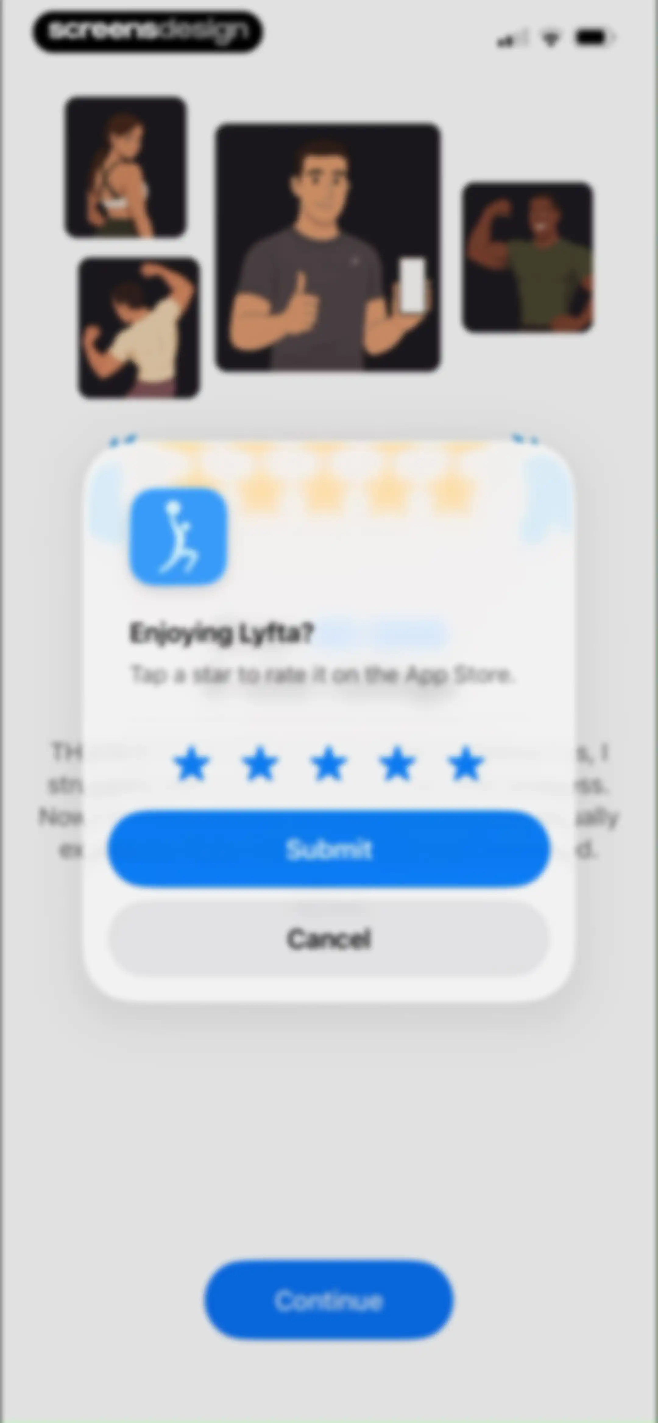 Lyfta: Gym Workout Tracker Log screen 10