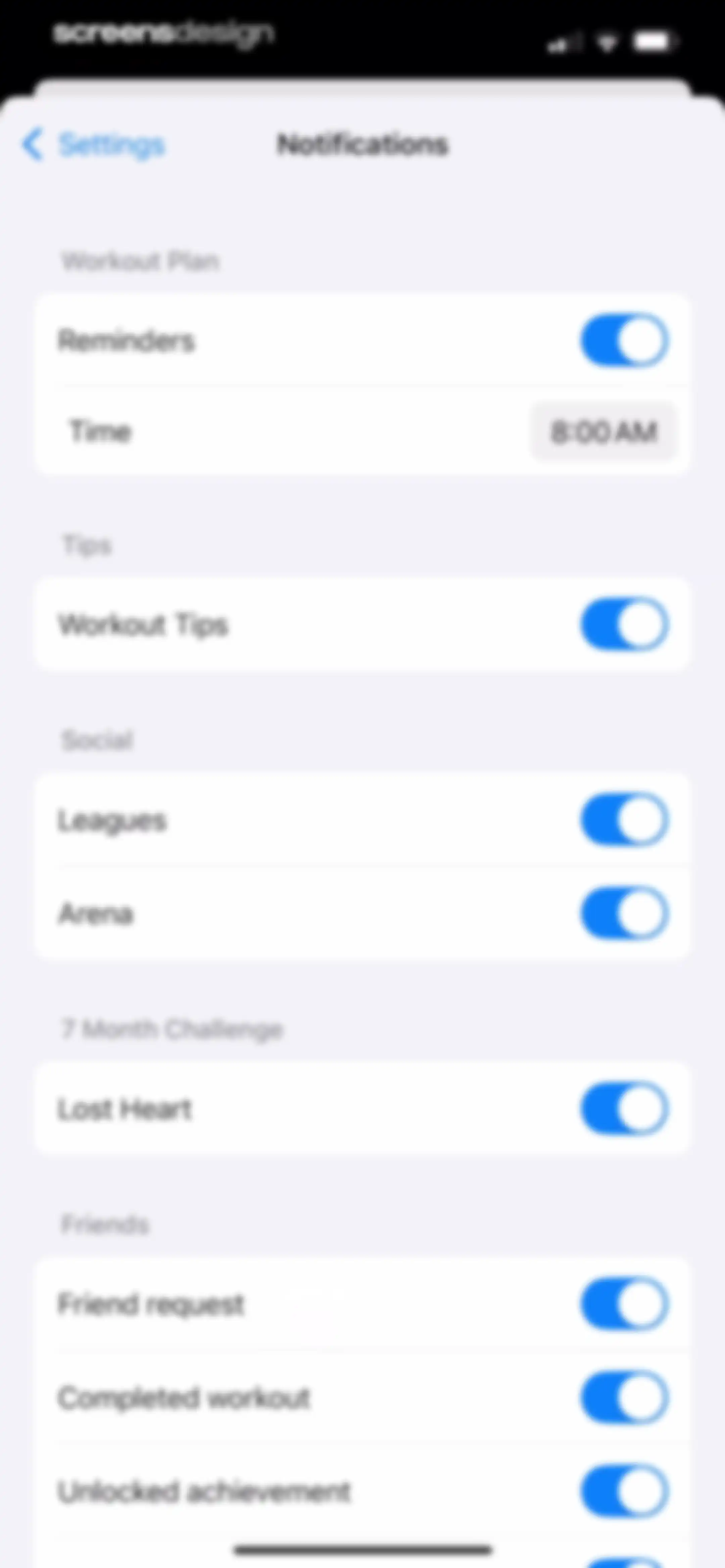 Seven: 7 Minute Workout screen 147