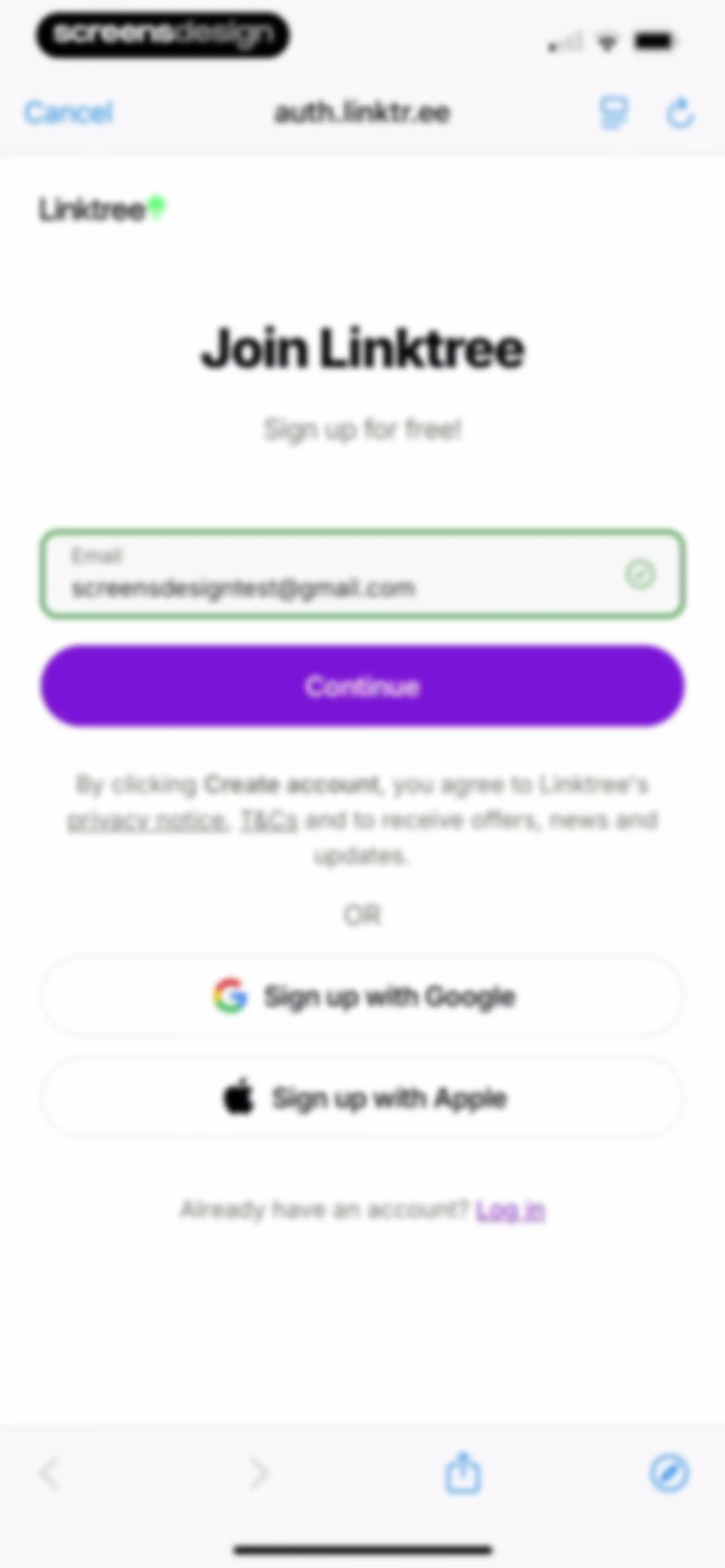 Linktree: Link in Bio Creator screen 6
