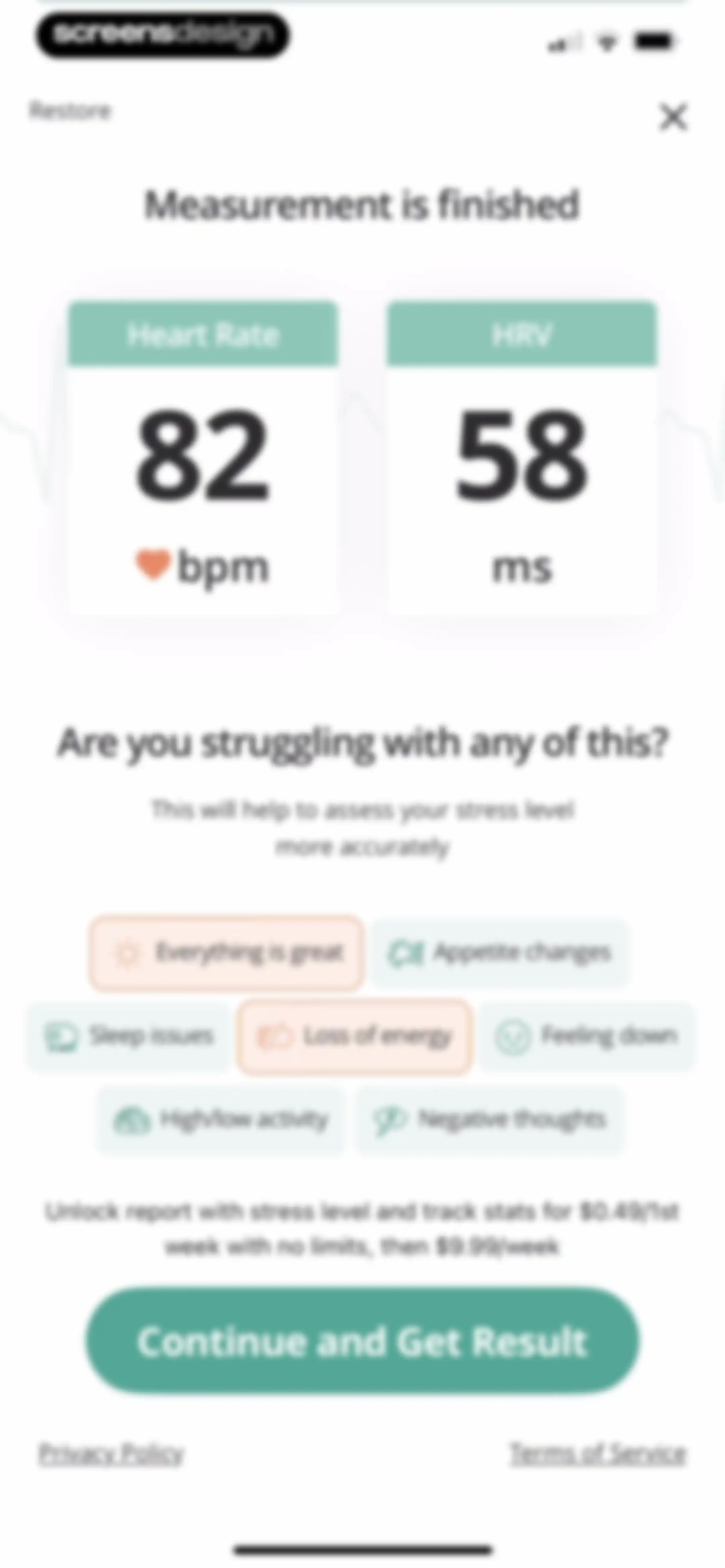 Pulsebit: Heart Rate Monitor screen 27