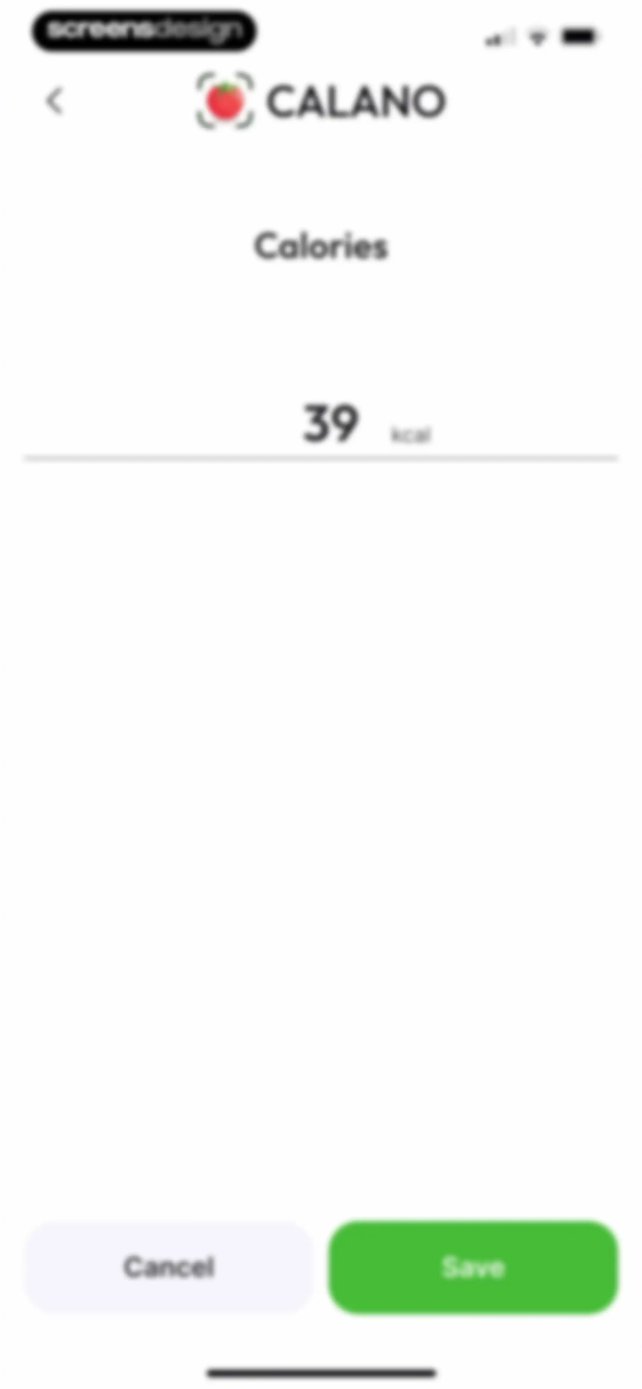 CALANO — Calorie Tracker screen 32