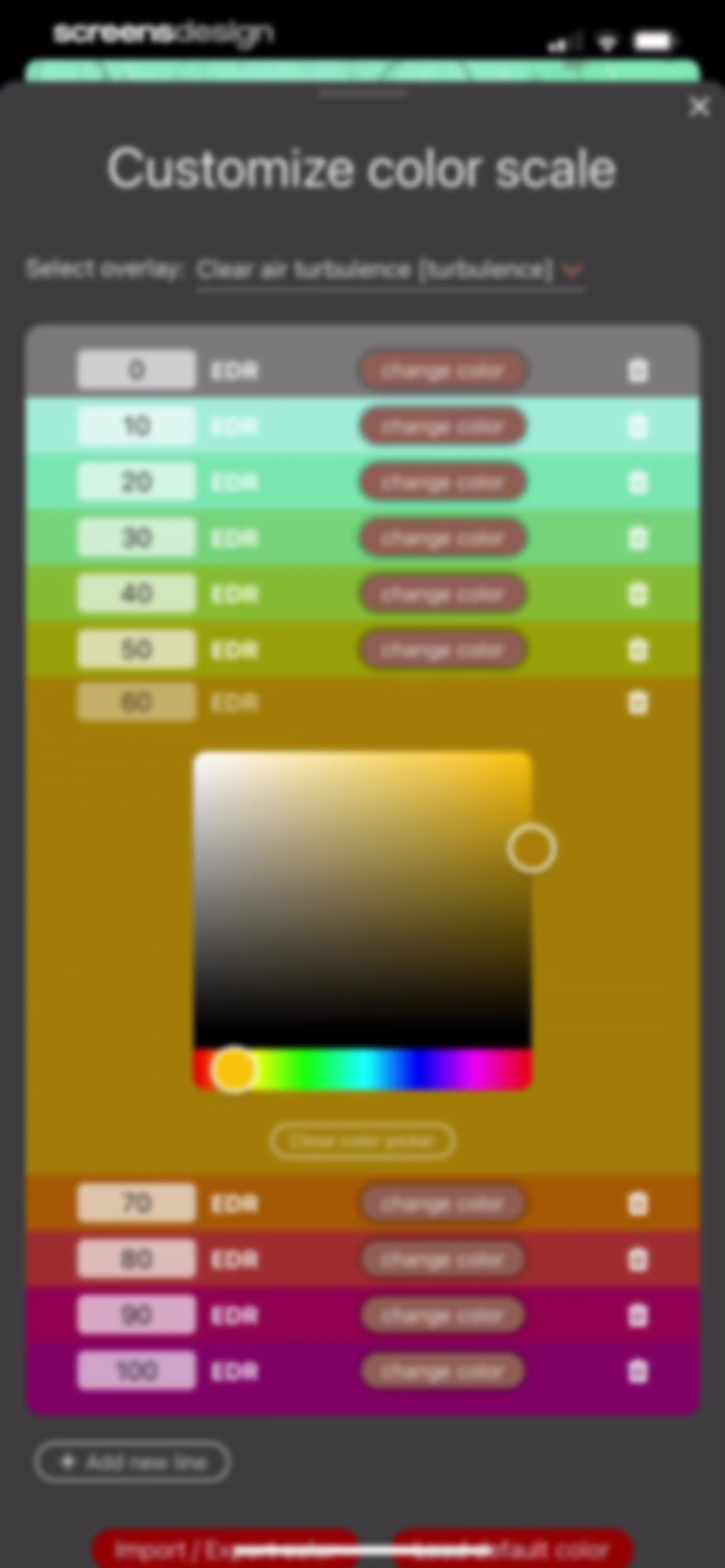 Windy.com screen 77