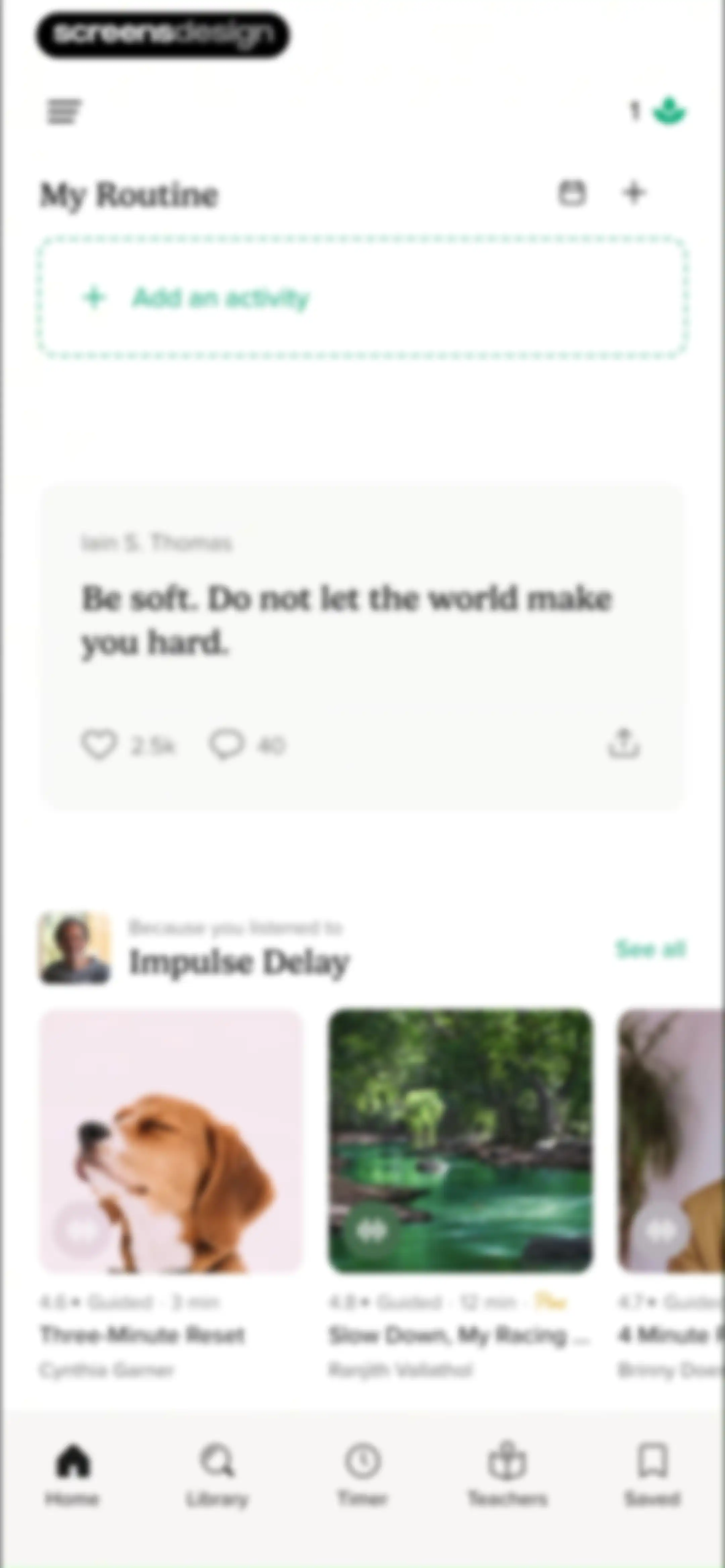 Insight Timer: Meditate, Sleep screen 130