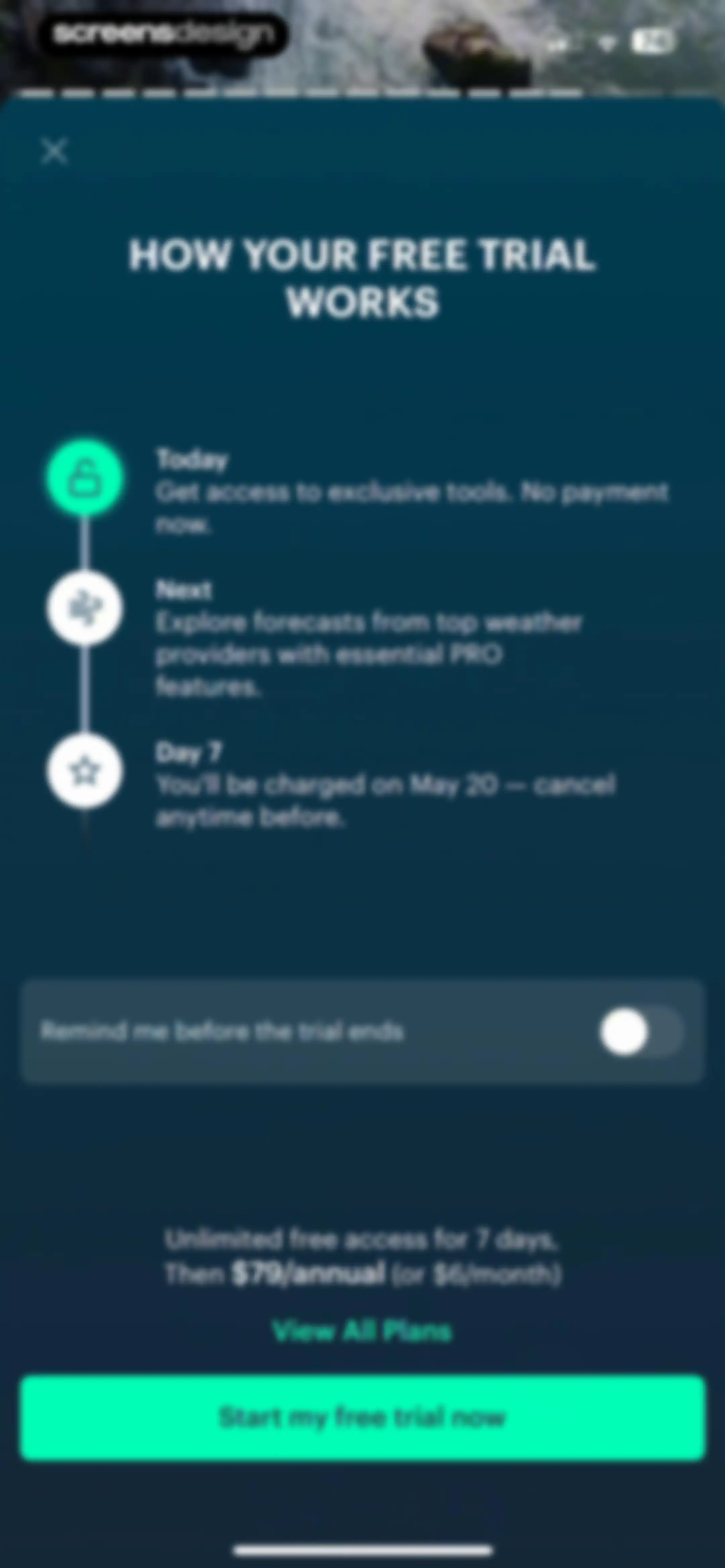 Windy.app — Wind, Tides, Radar screen 20
