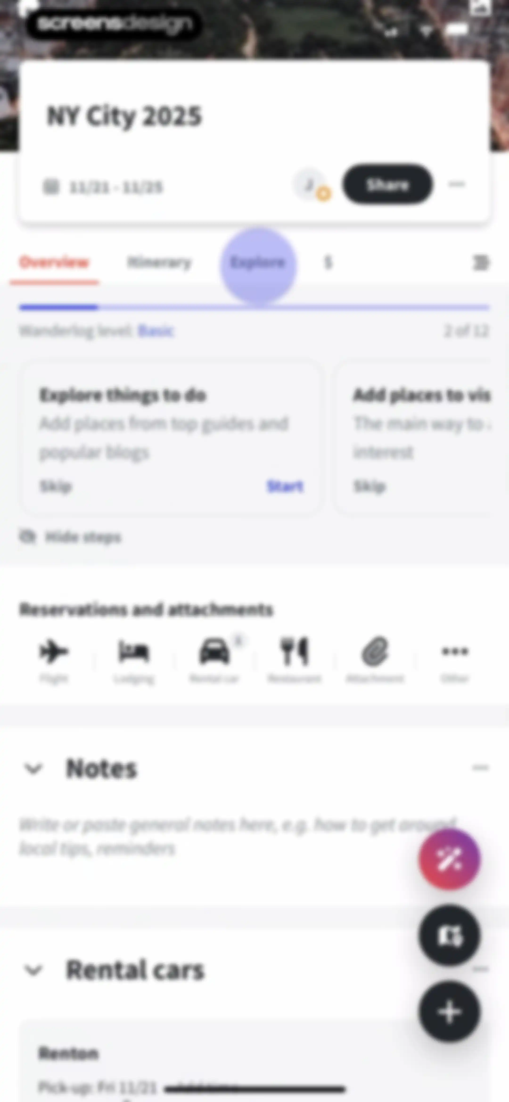 Wanderlog - Travel Planner screen 85
