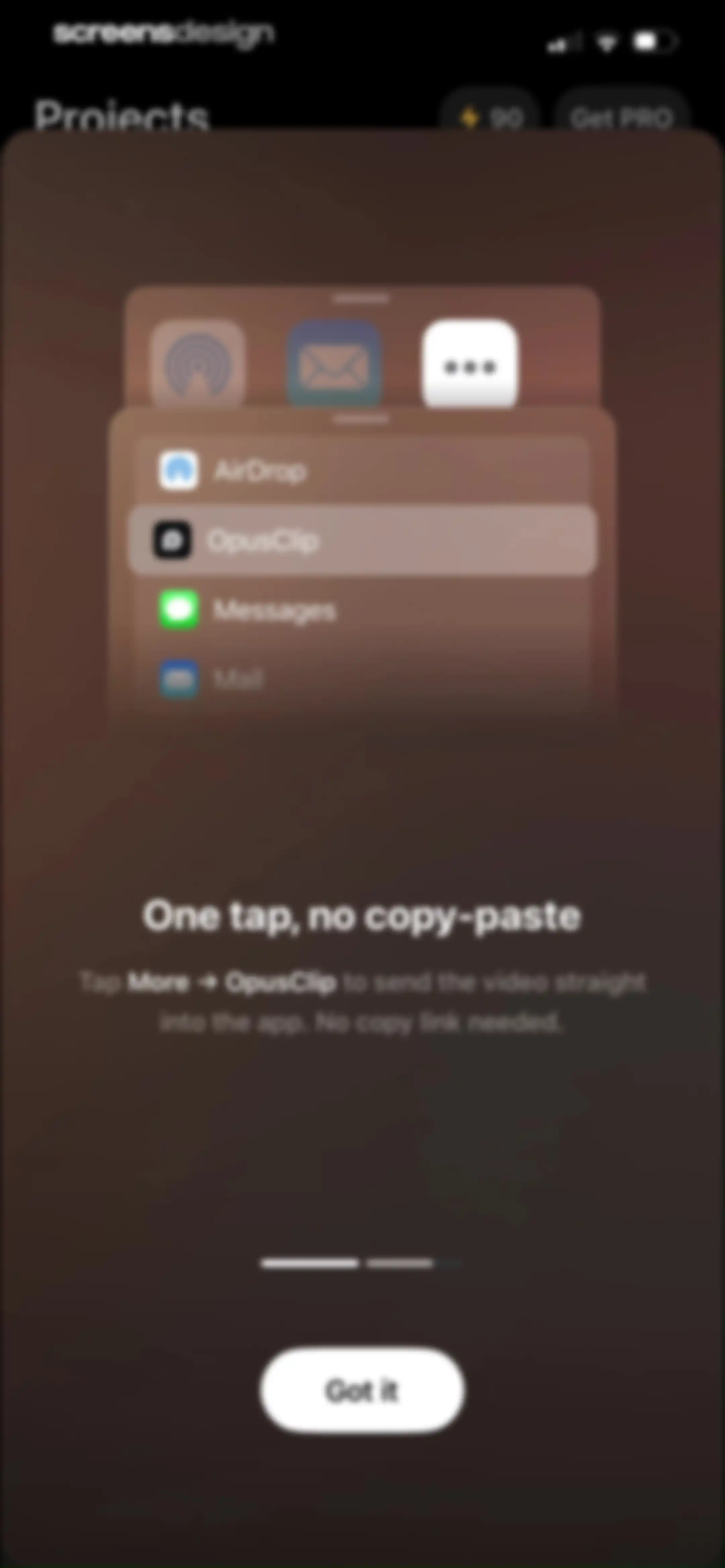OpusClip - AI video clipping screen 26