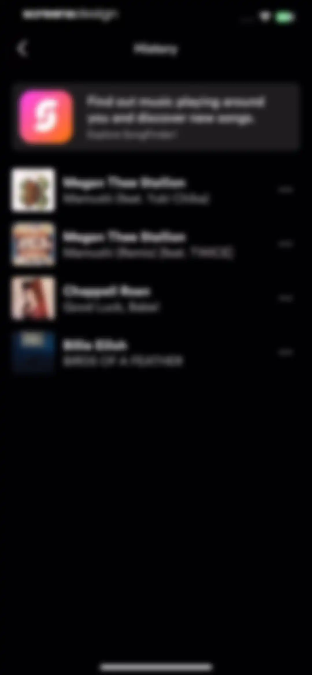 must.fm for Spotify Stats screen 91
