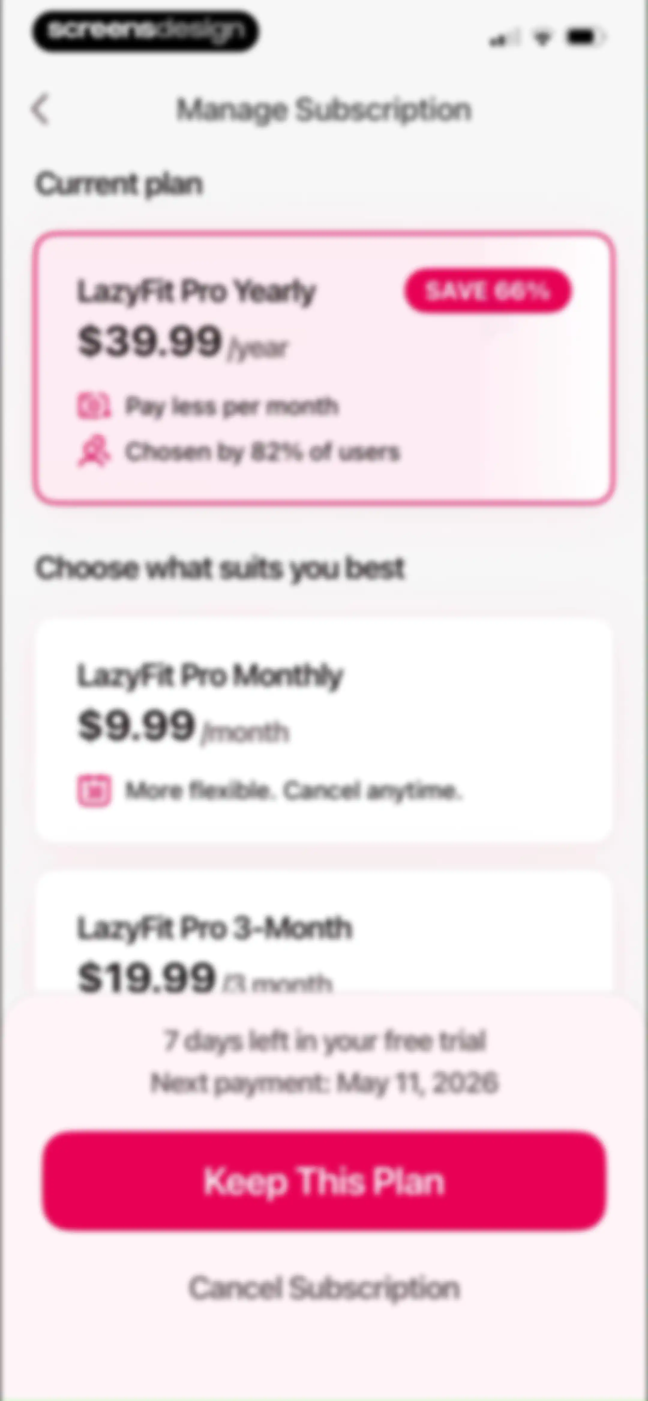 LazyFit: Workout For Beginners screen 147