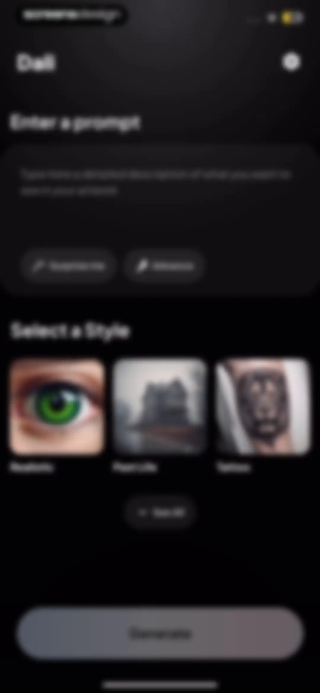 AI Image Generator - Dali screen 10