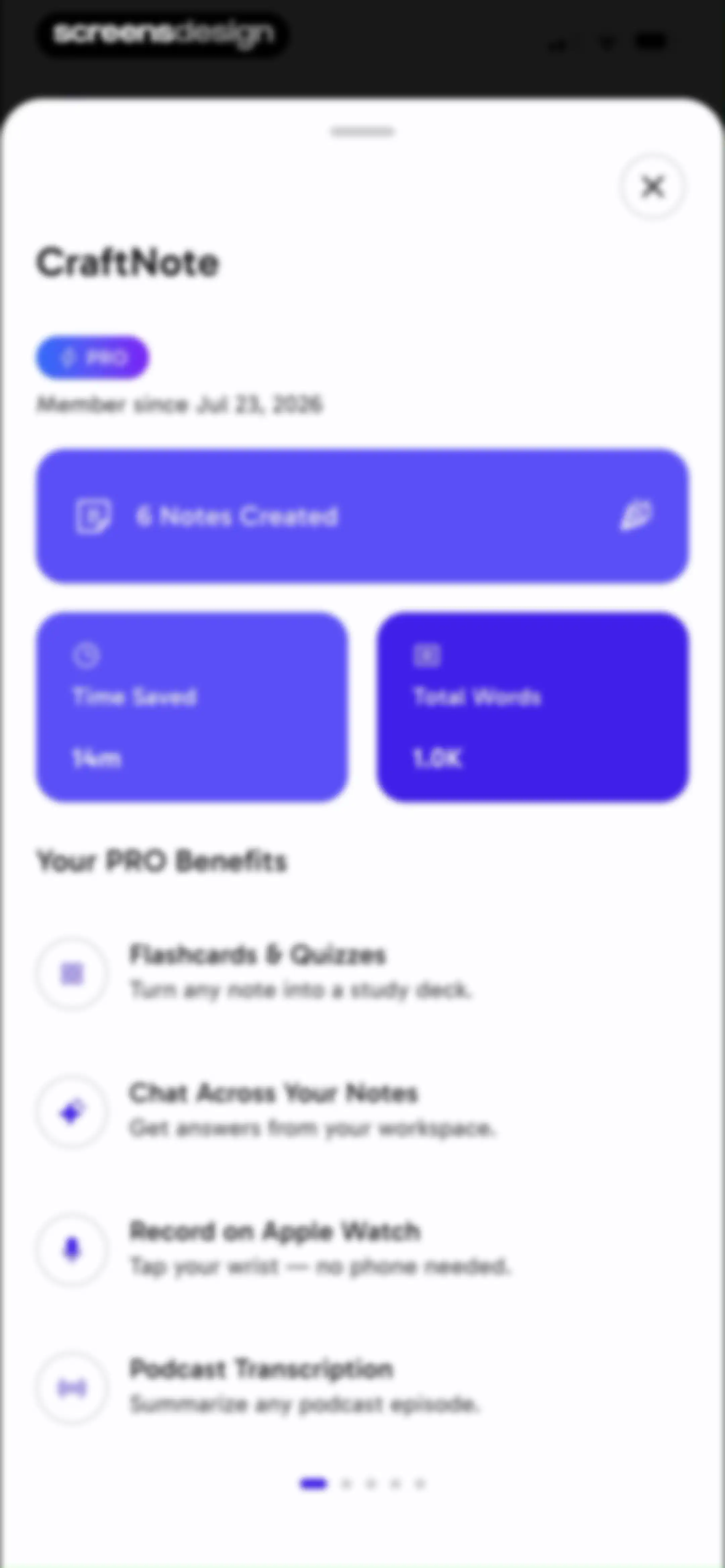CraftNote: Smart AI Note Taker screen 165