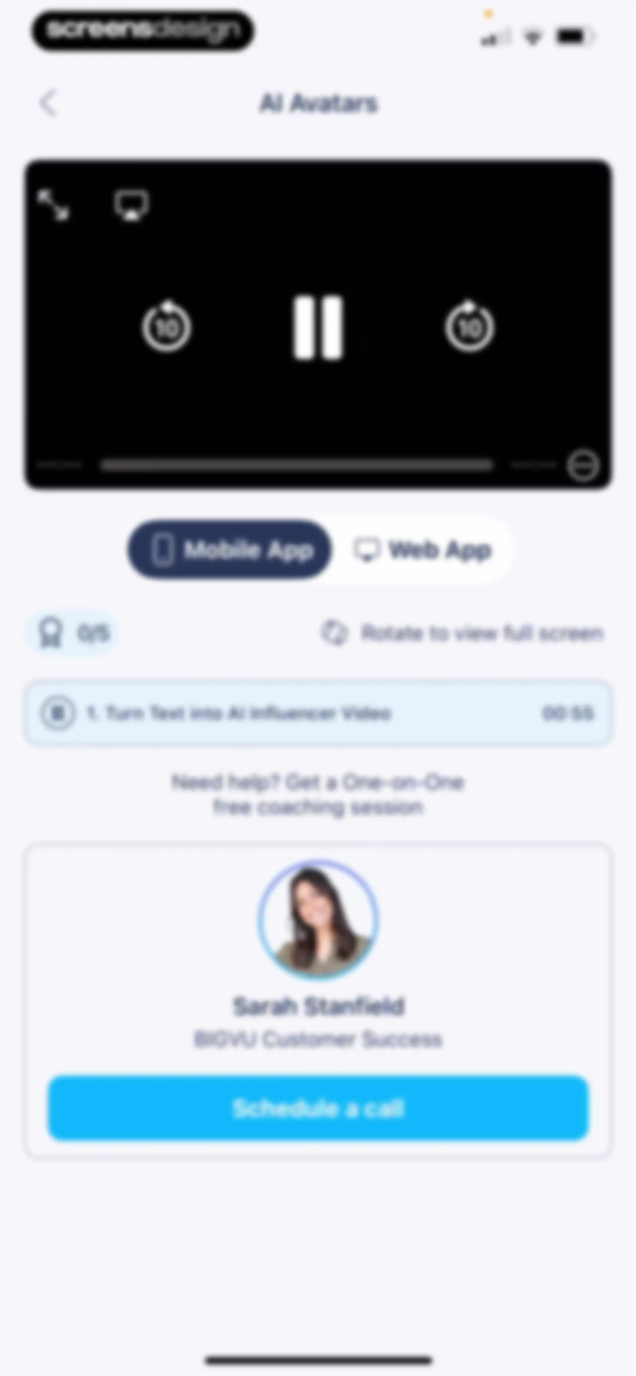 BIGVU Teleprompter Captions AI screen 106