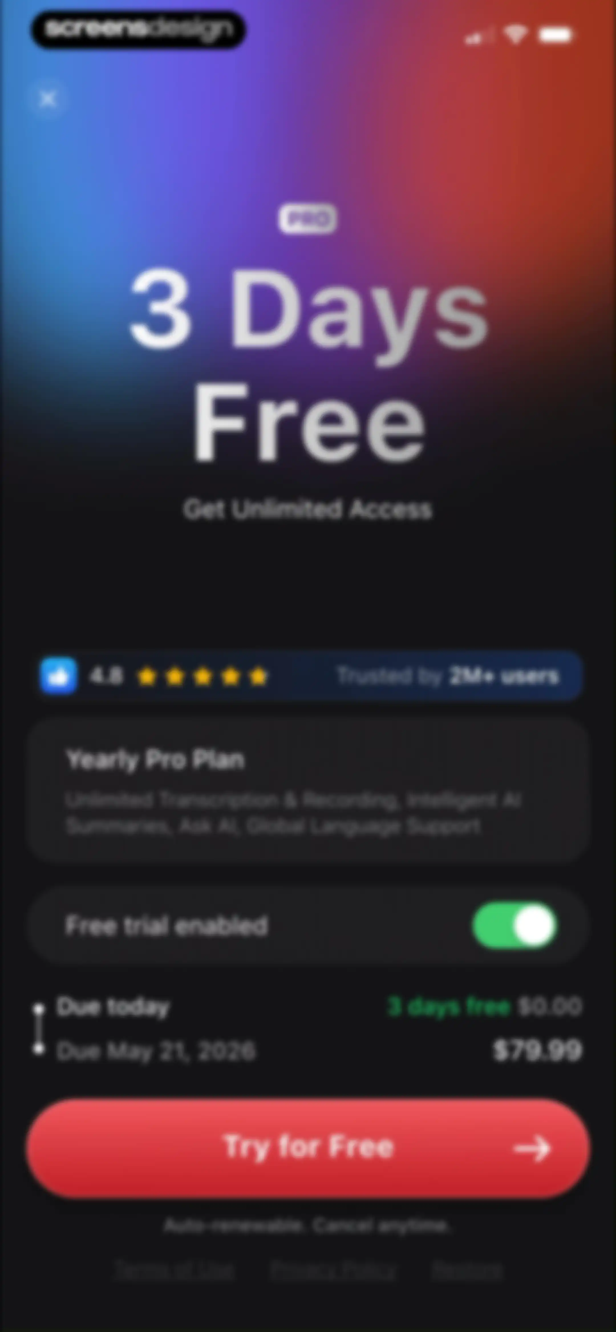 Voice Recorder: AI Note Taker screen 8