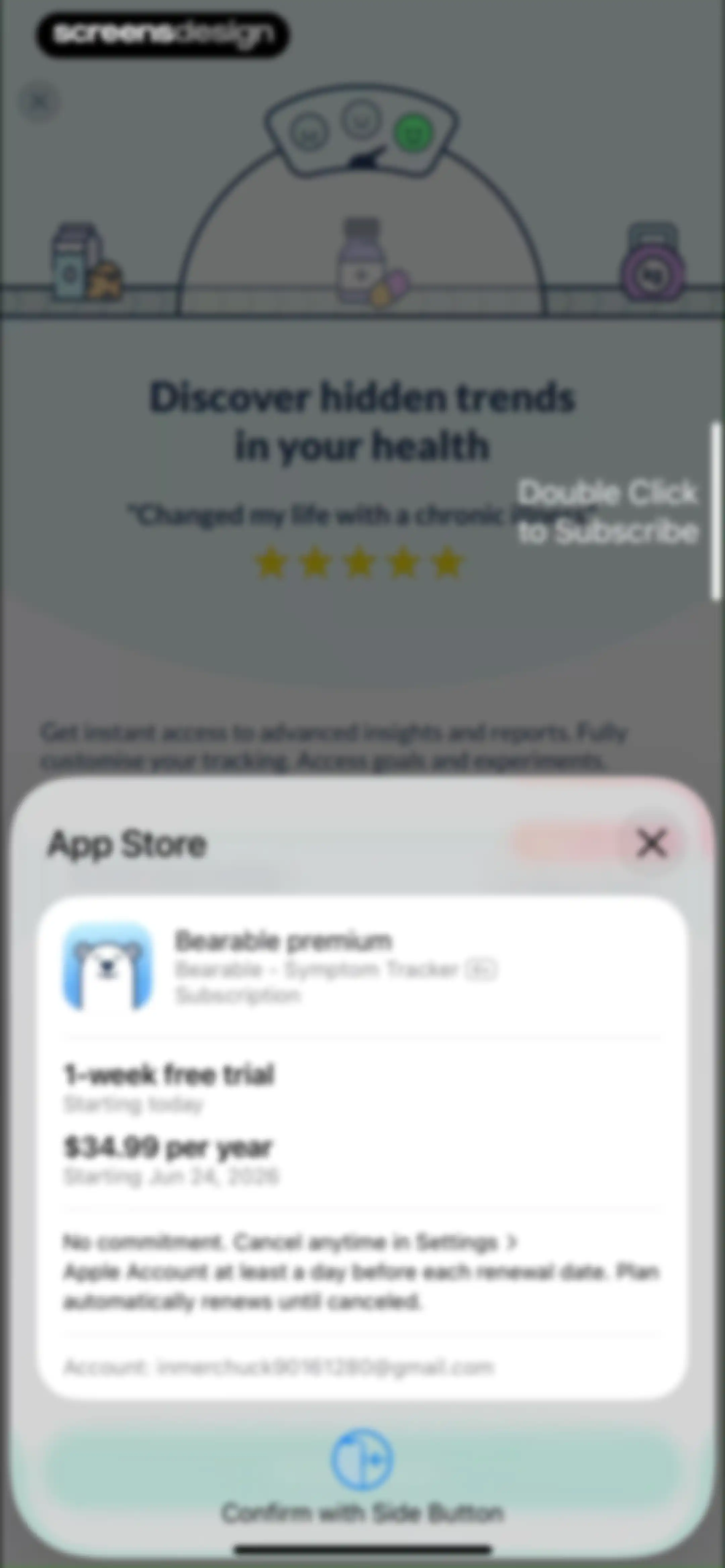 Bearable - Symptom Tracker screen 31
