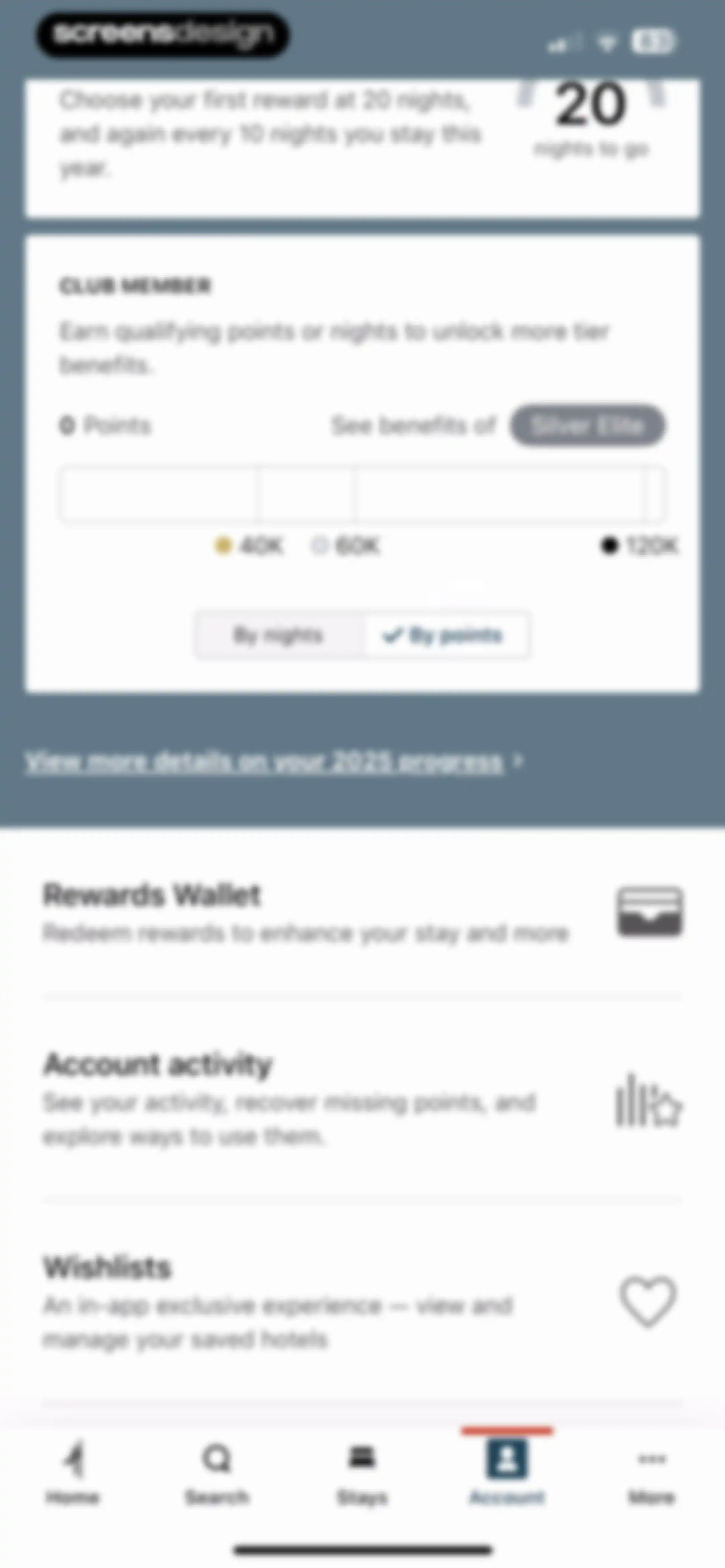 IHG One Rewards: Book Hotels screen 148