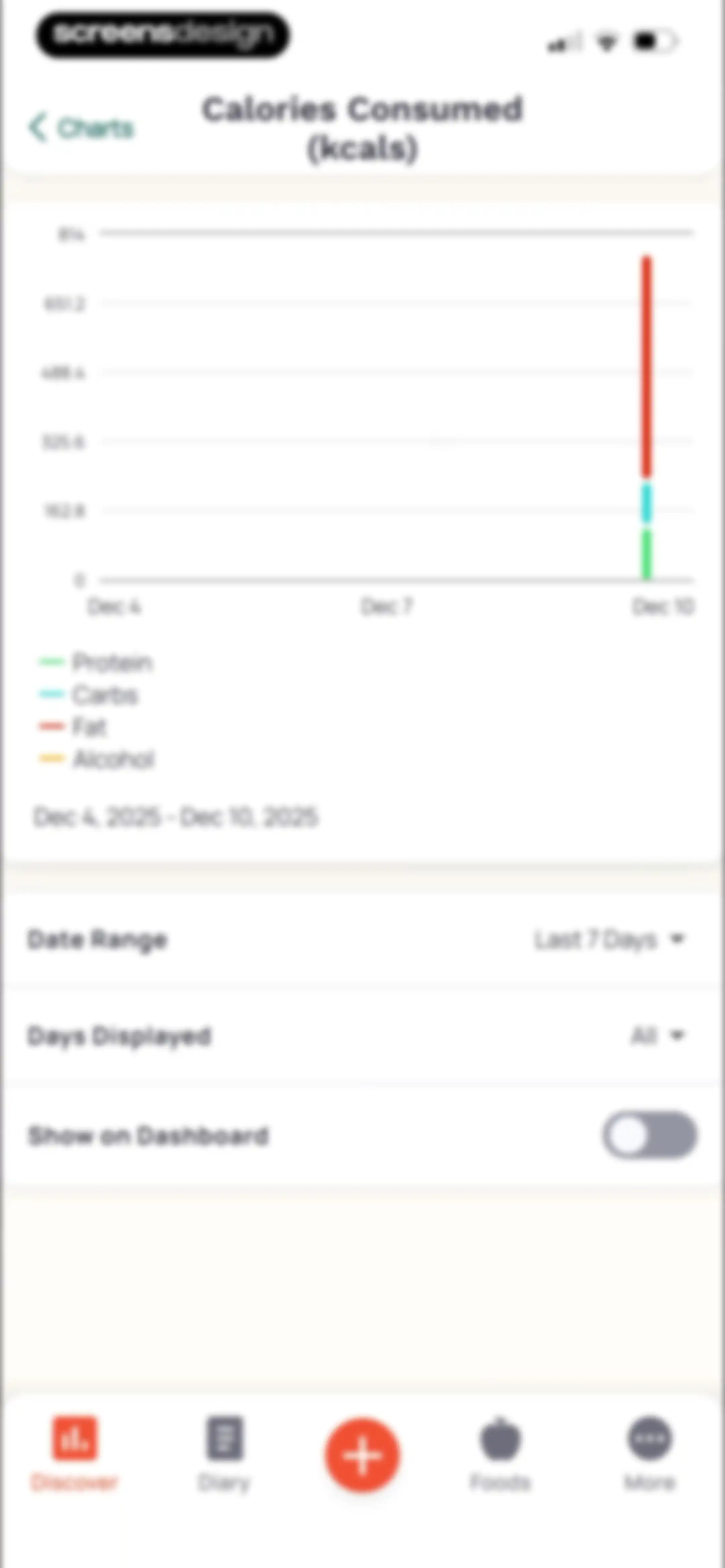 Cronometer: Calorie Counter screen 86
