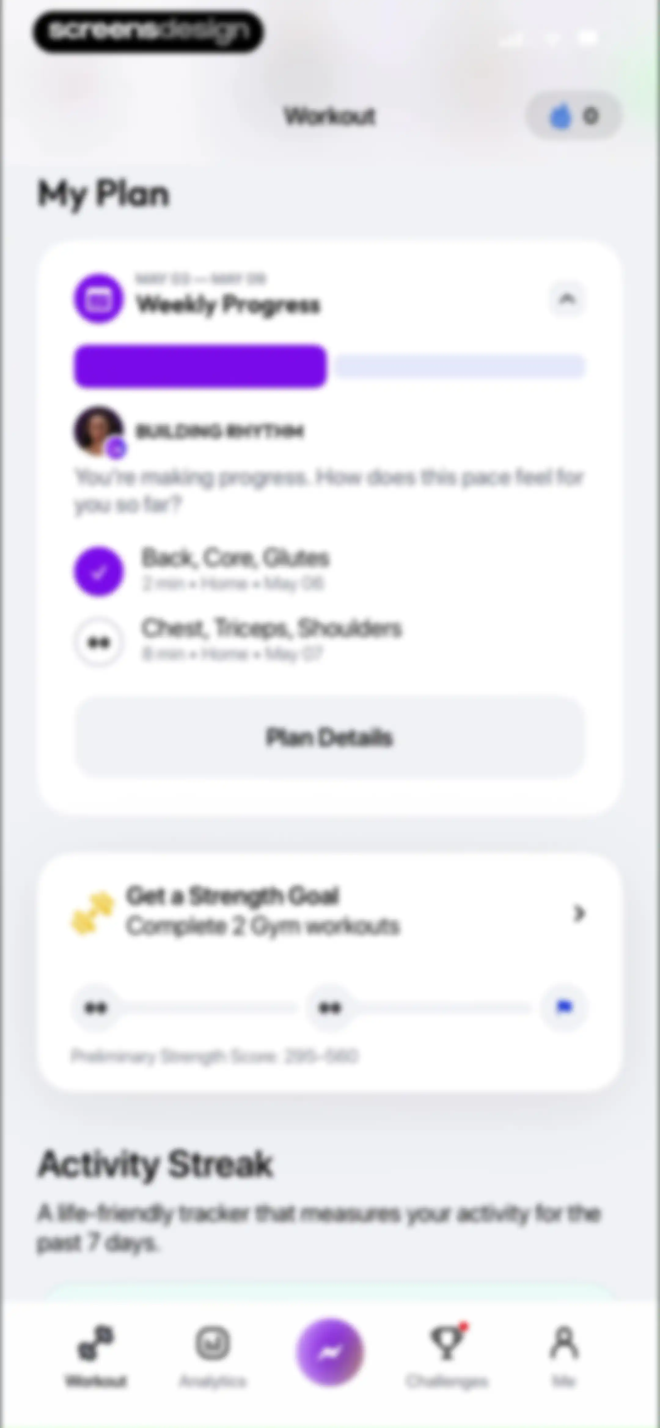 Zing AI: Home & Gym Workouts screen 148