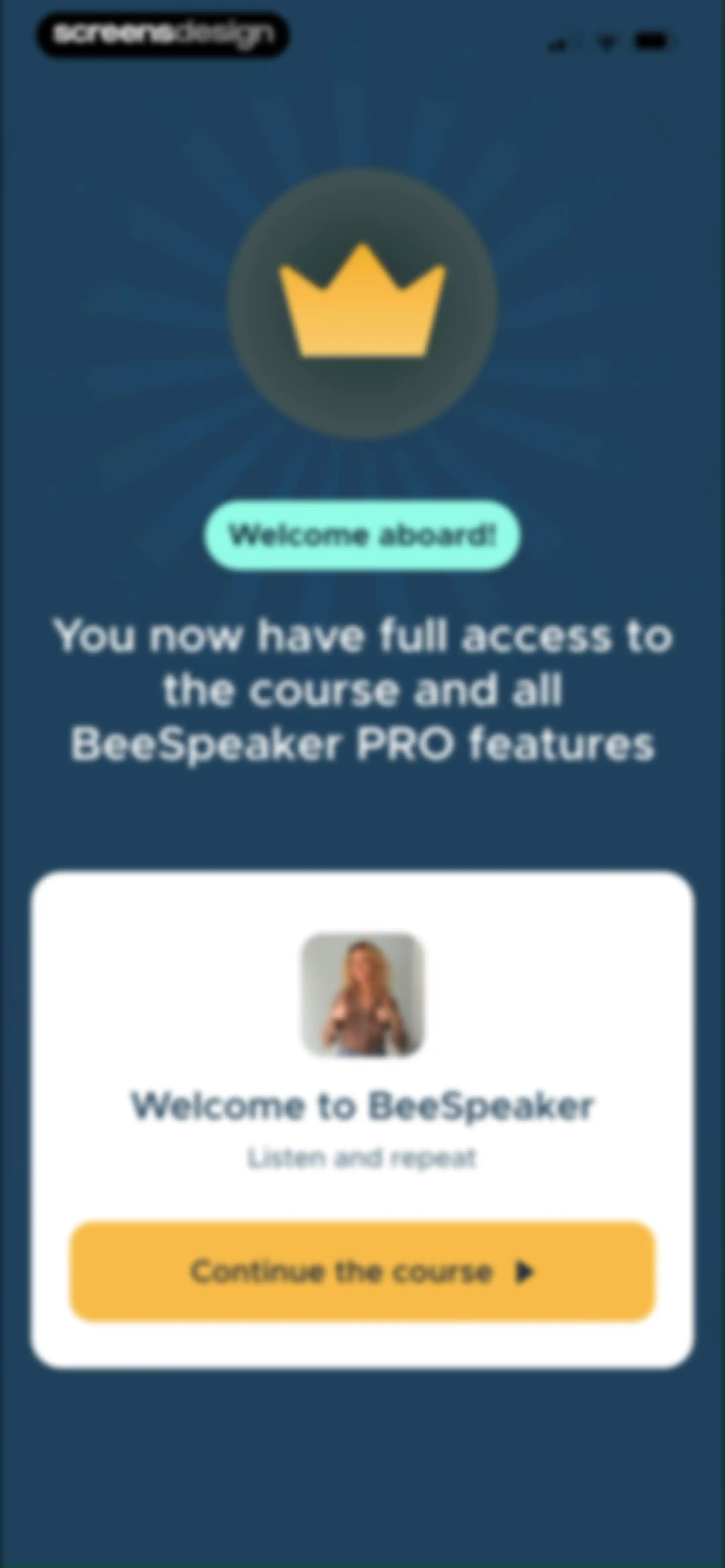 BeeSpeaker Learn English screen 35
